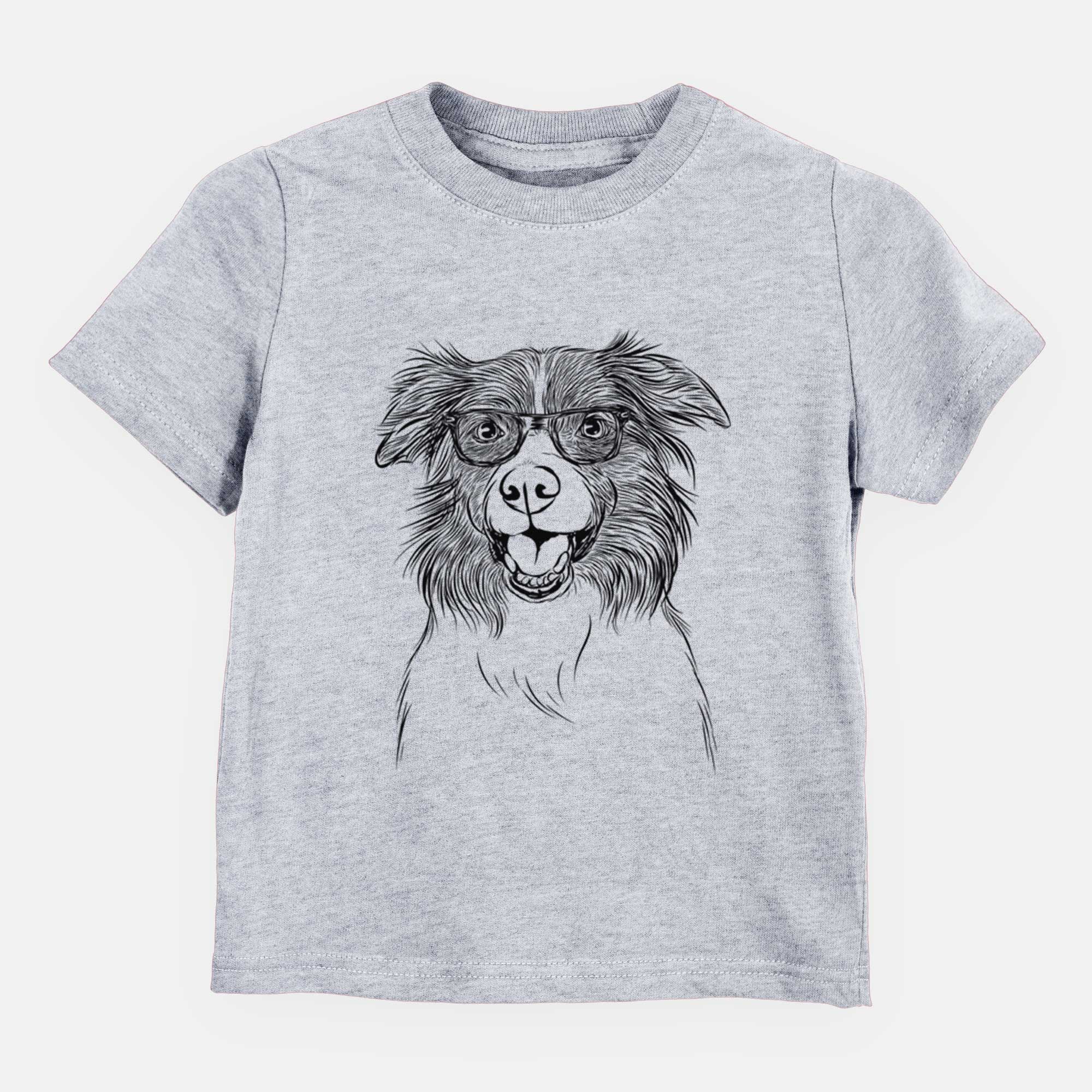 Chic Dizzy the Border Collie - Kids/Youth/Toddler Shirt