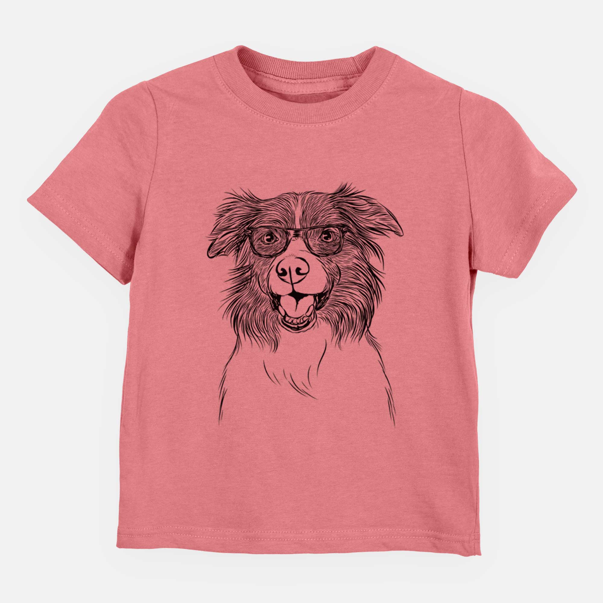 Chic Dizzy the Border Collie - Kids/Youth/Toddler Shirt