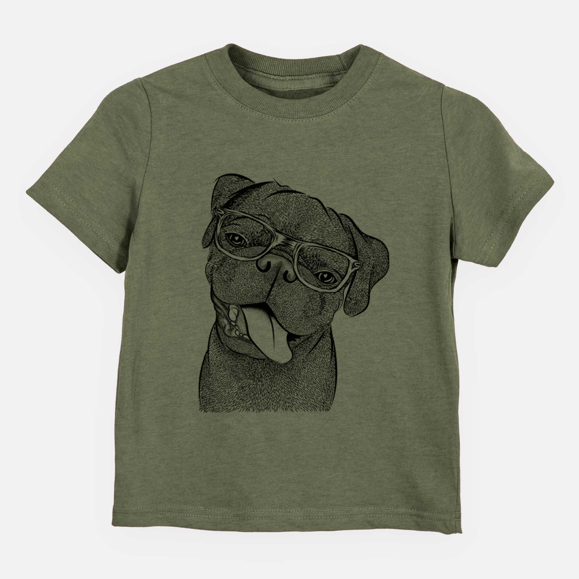 Chic Dudley Danger the Pug - Kids/Youth/Toddler Shirt