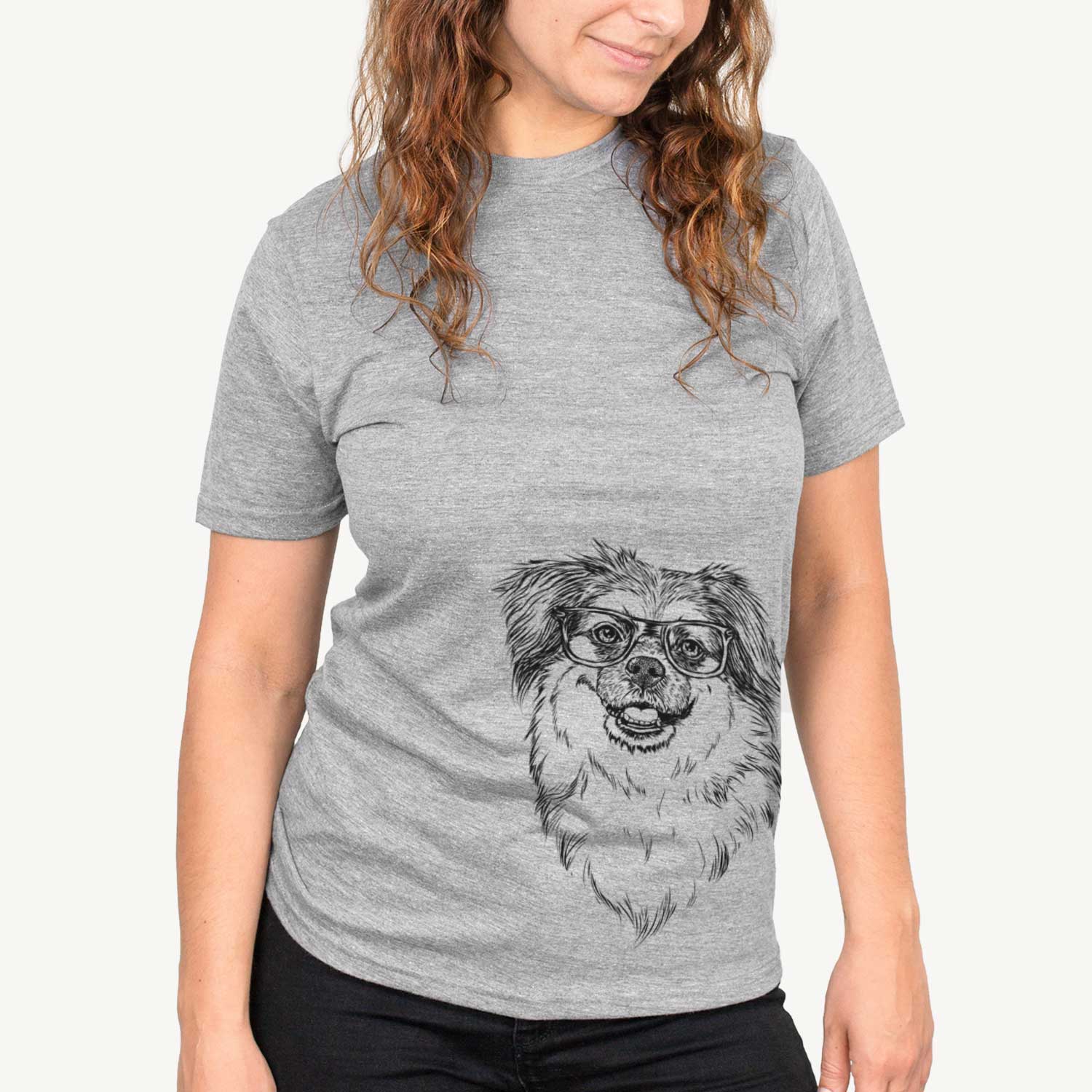 Ed the Tibetan Spaniel - Unisex Crewneck