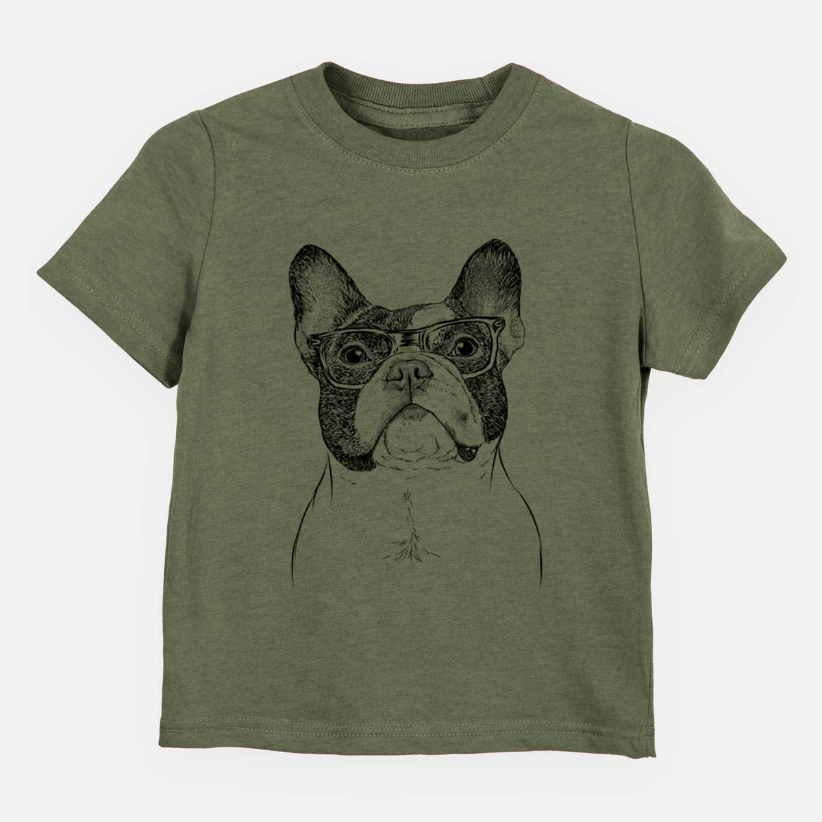 Chic Ella the French Bulldog - Kids/Youth/Toddler Shirt