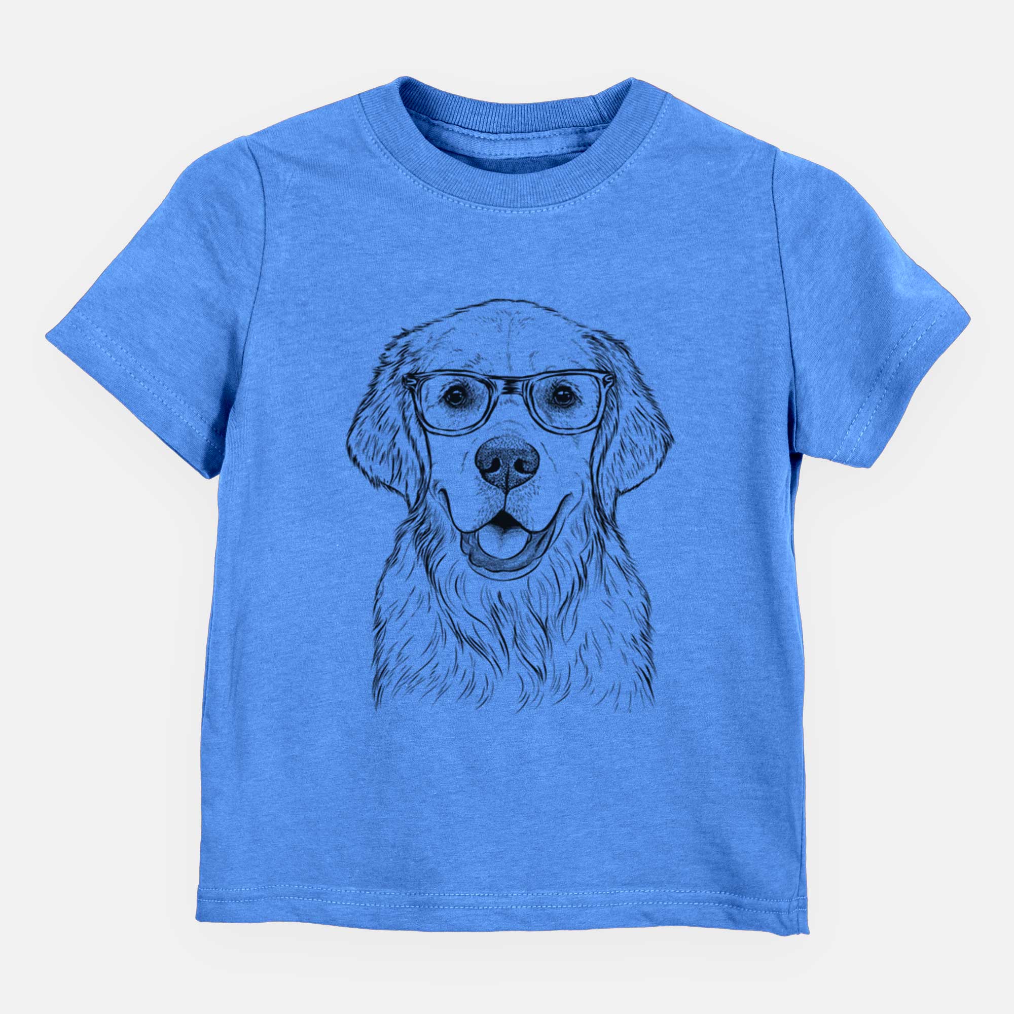 Chic Emma the Golden Retriever - Kids/Youth/Toddler Shirt