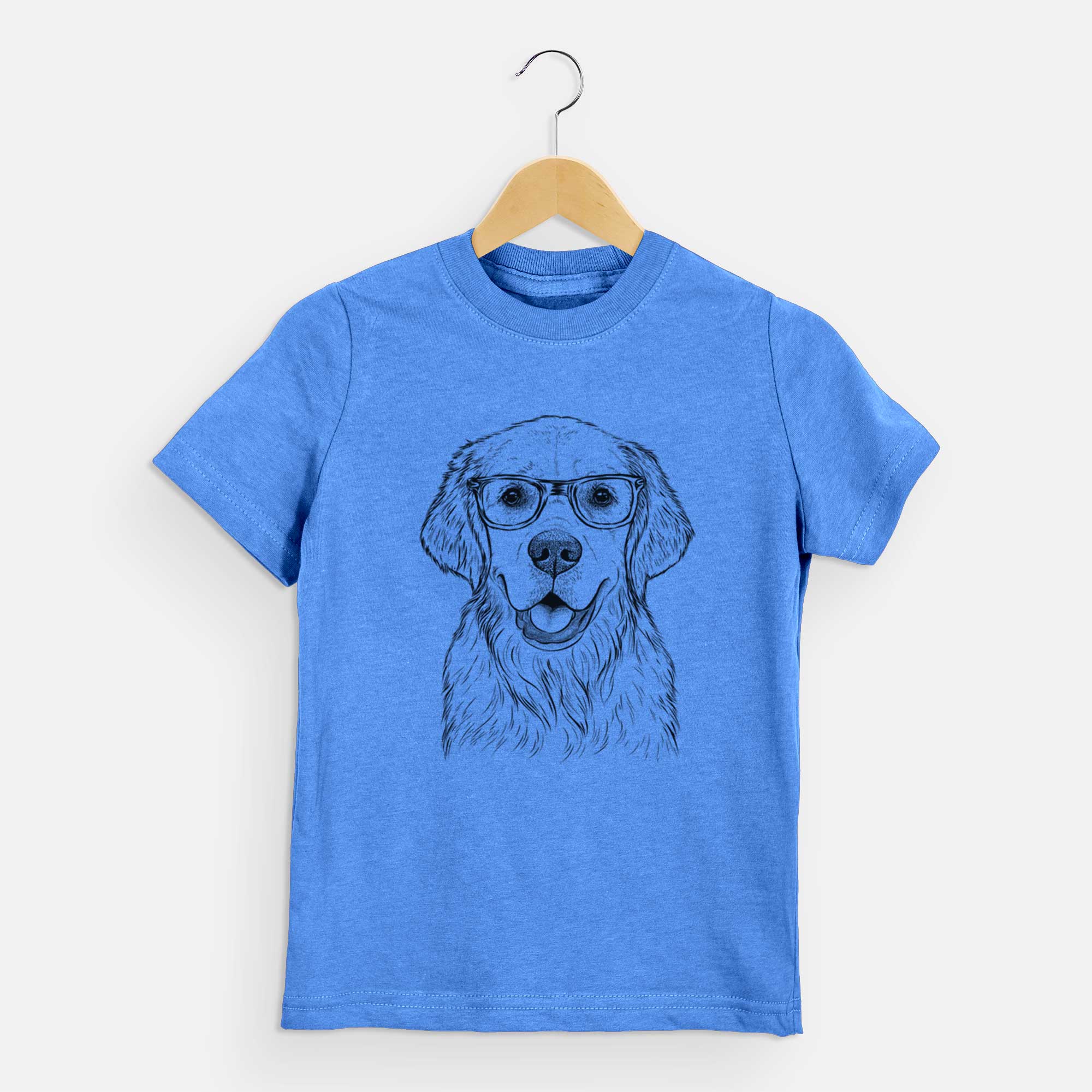 Chic Emma the Golden Retriever - Kids/Youth/Toddler Shirt