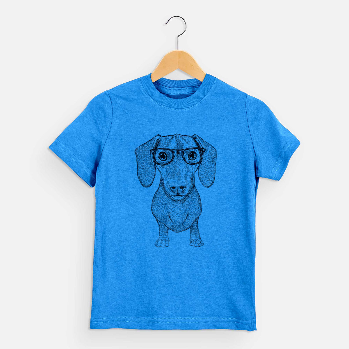 Chic Ernie the Mini Dachshund - Kids/Youth/Toddler Shirt