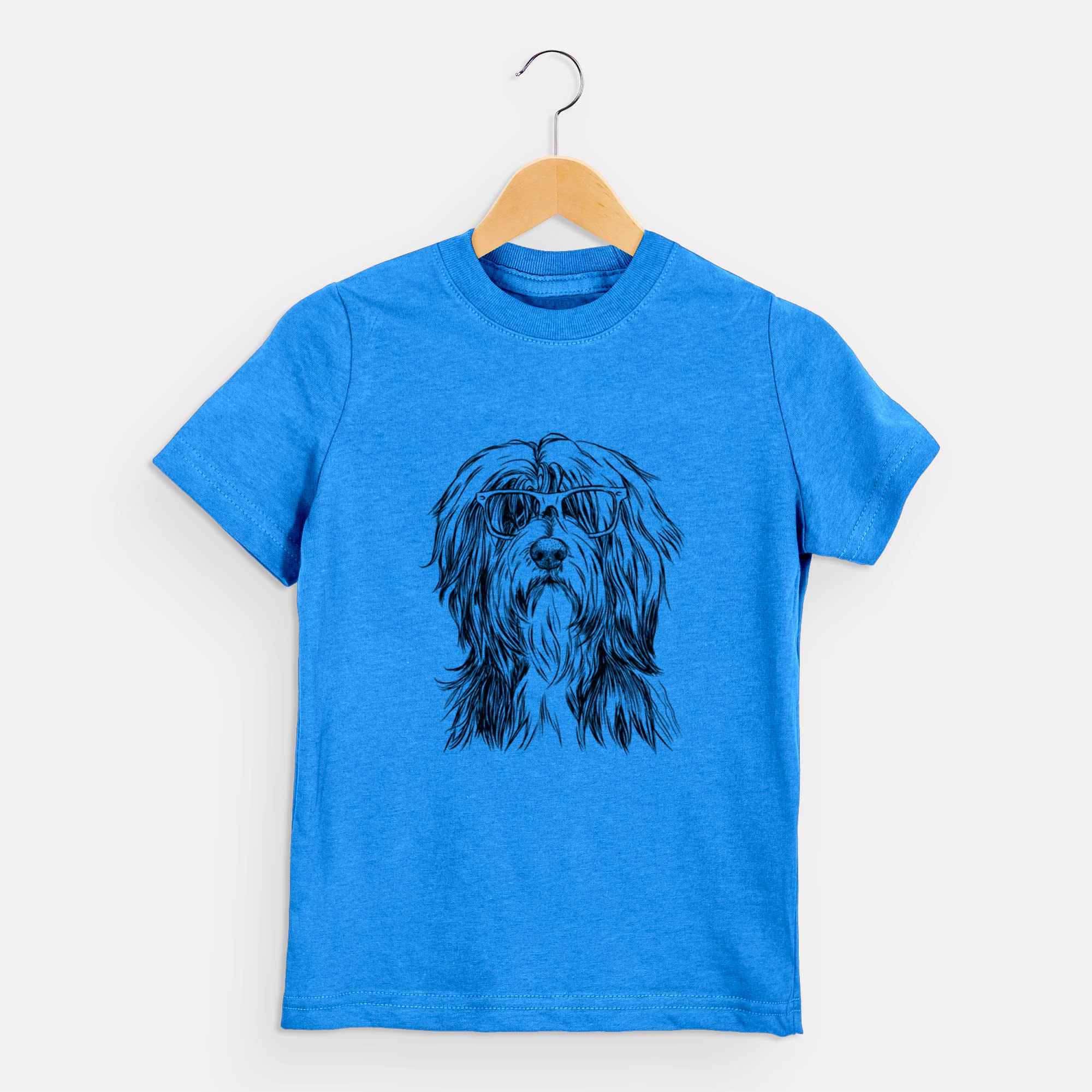 Chic Fiji the Polish Lowland Sheepdog - Kids/Youth/Toddler Shirt