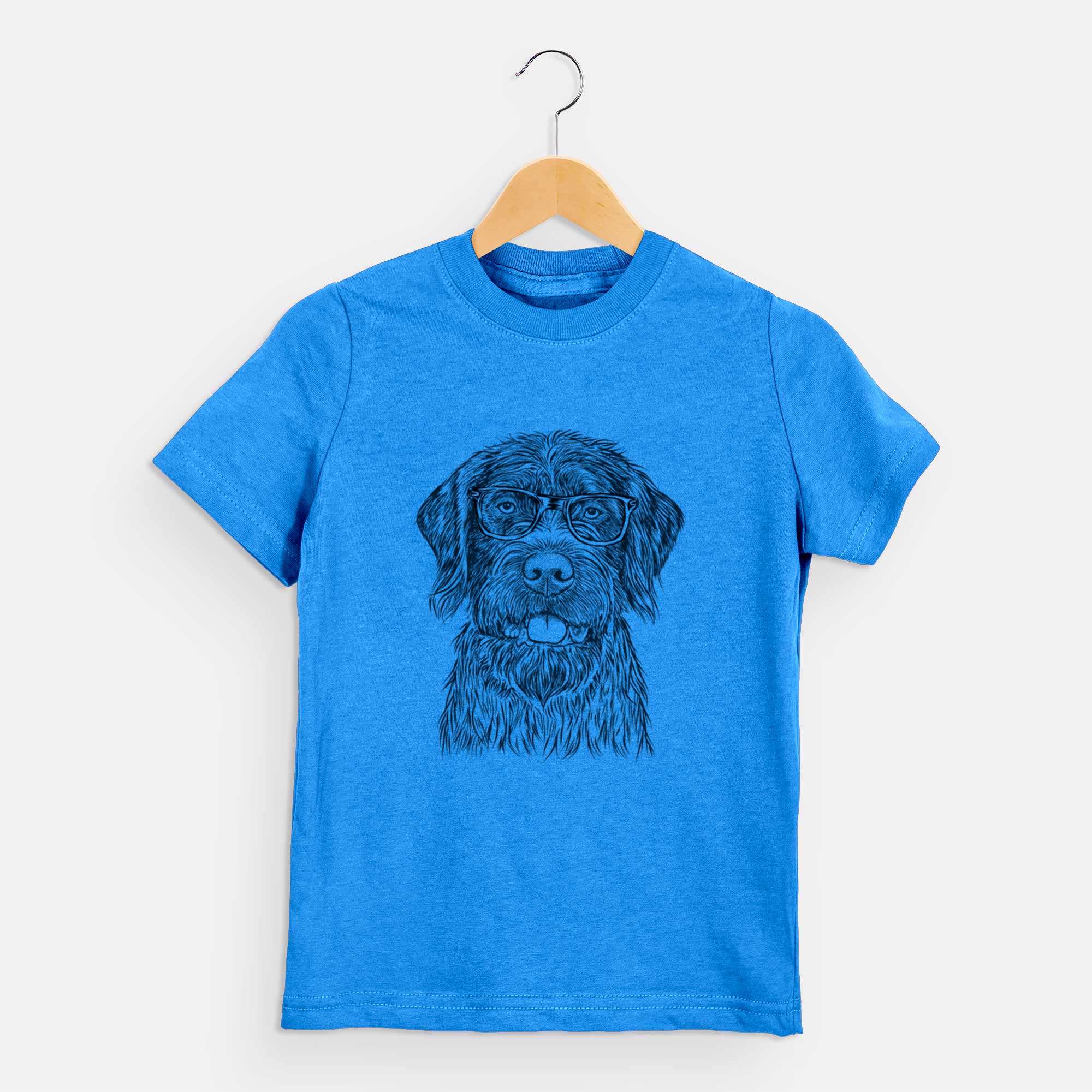 Chic Fletcher the Wirehaired Pointing Griffon - Kids/Youth/Toddler Shirt