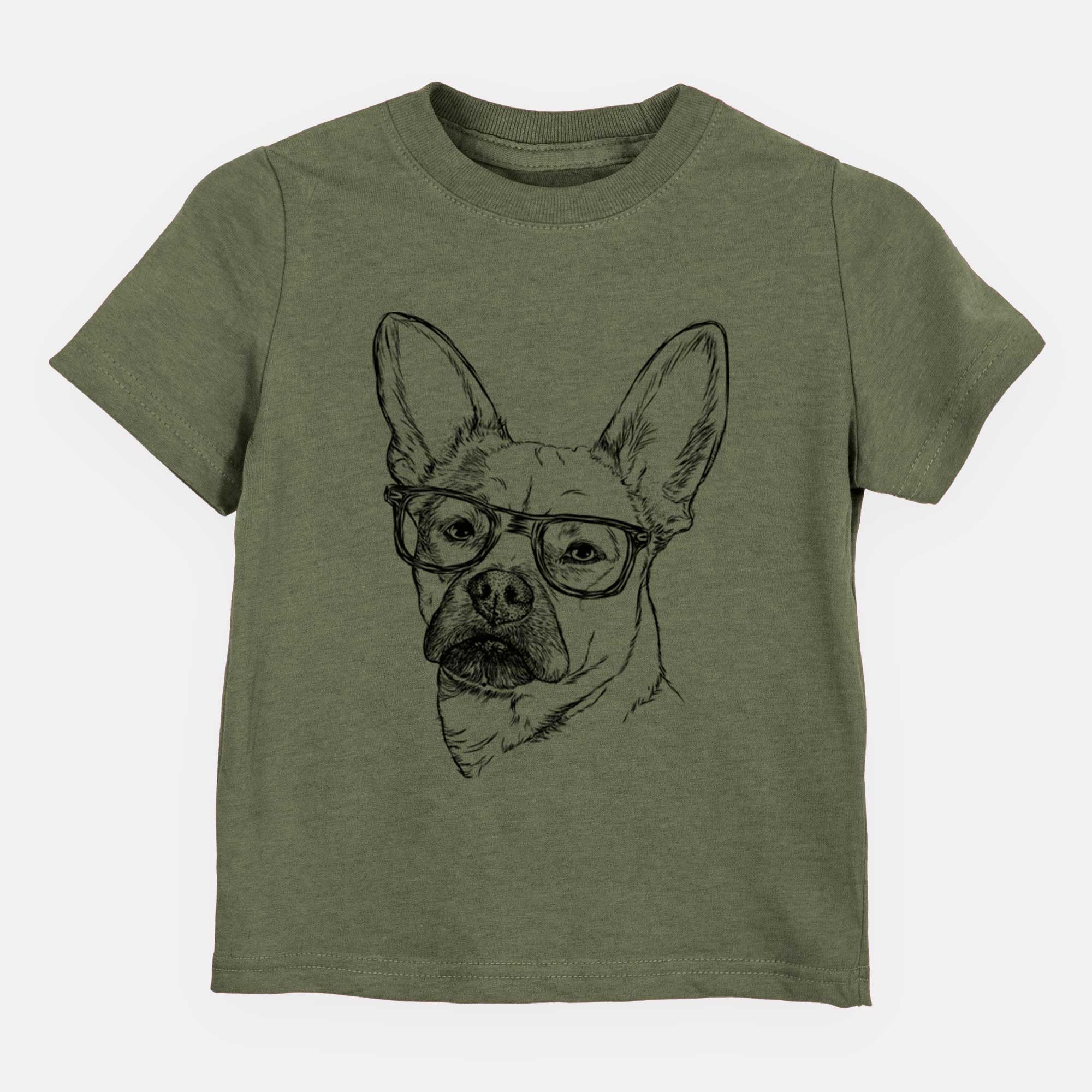 Chic Frankie the Mixed Breed - Kids/Youth/Toddler Shirt