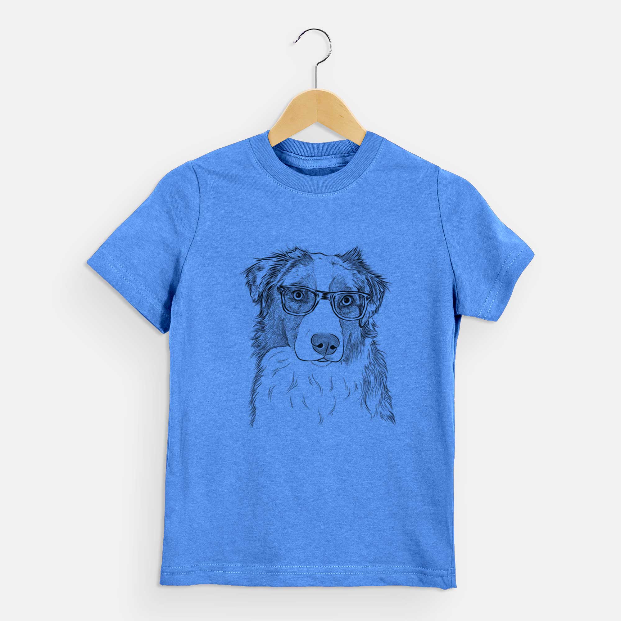 Chic Ginger the Australian Shepherd - Kids/Youth/Toddler Shirt