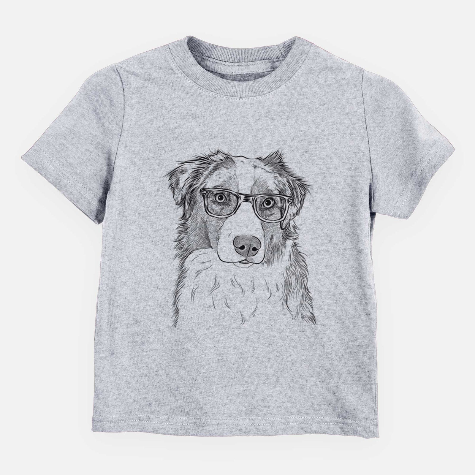Chic Ginger the Australian Shepherd - Kids/Youth/Toddler Shirt