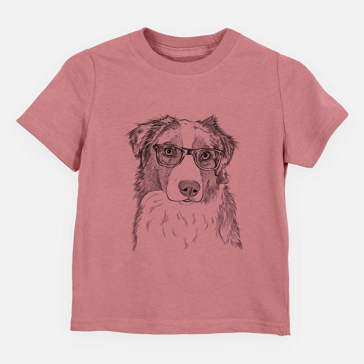 Chic Ginger the Australian Shepherd - Kids/Youth/Toddler Shirt