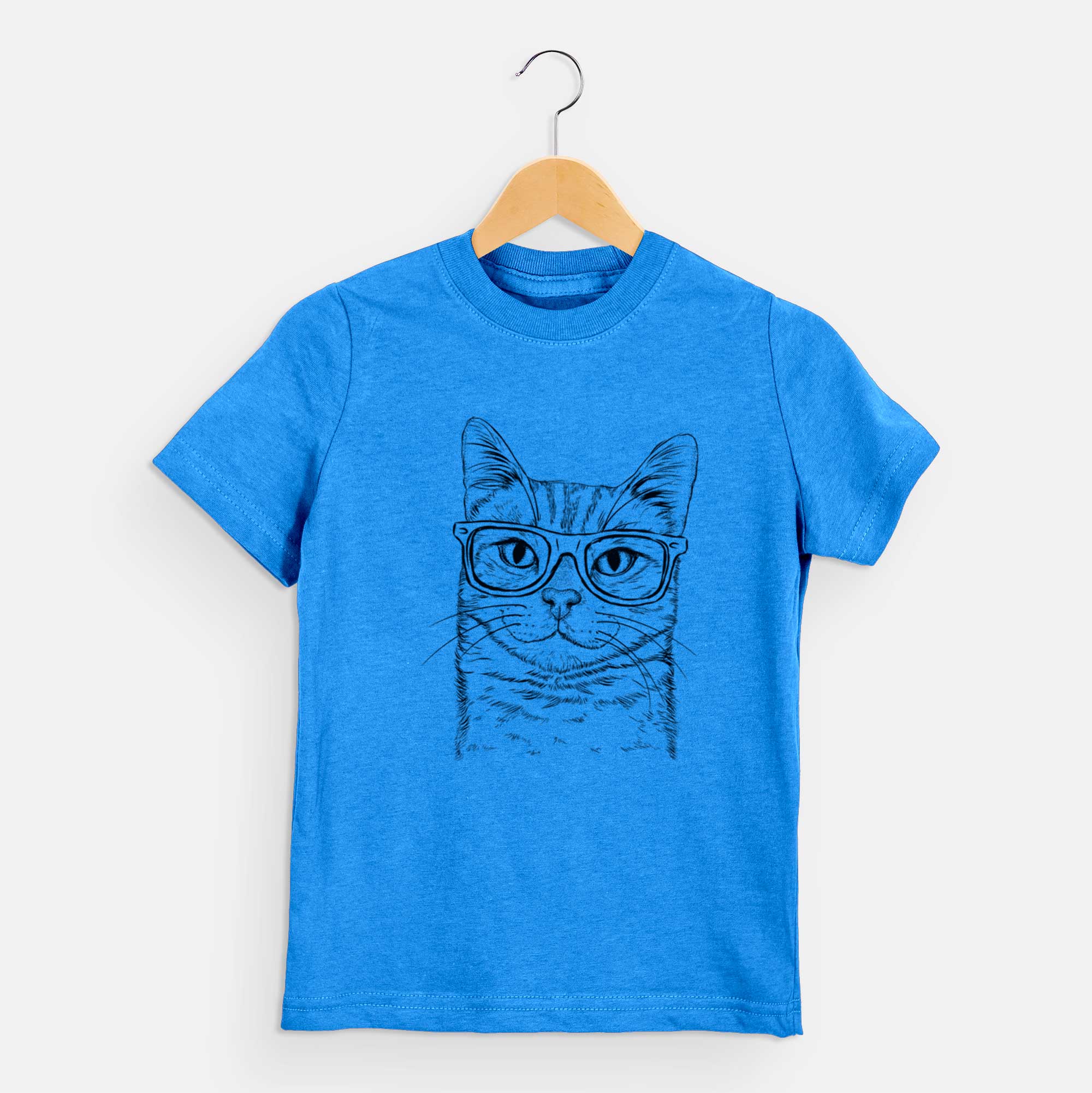 Chic Ginger Tom the Tabby Cat - Kids/Youth/Toddler Shirt