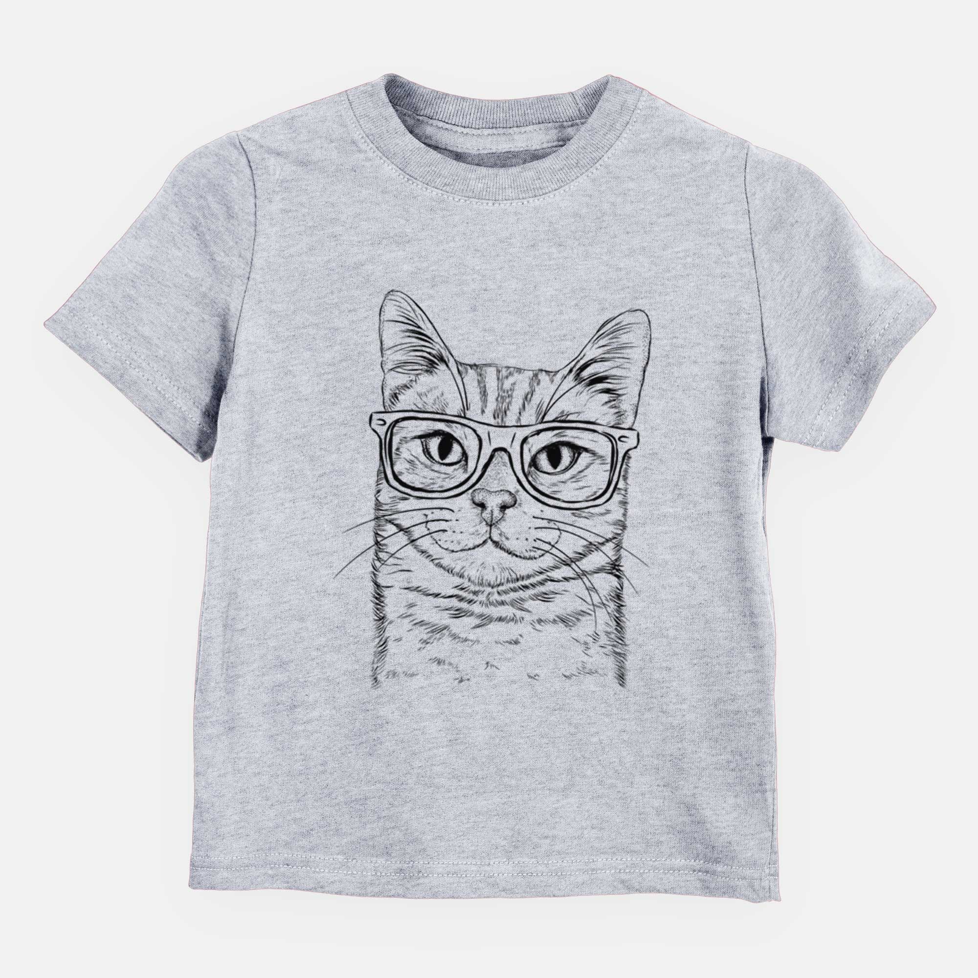 Chic Ginger Tom the Tabby Cat - Kids/Youth/Toddler Shirt