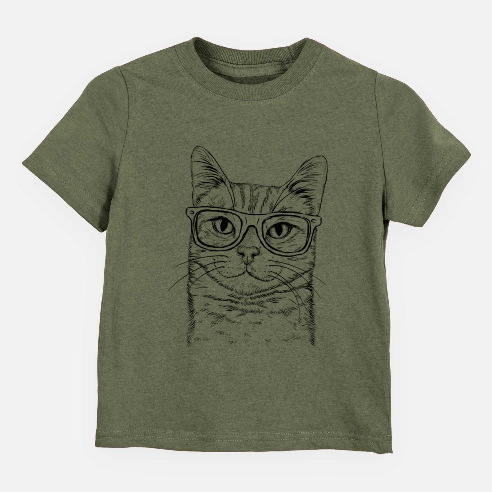 Chic Ginger Tom the Tabby Cat - Kids/Youth/Toddler Shirt