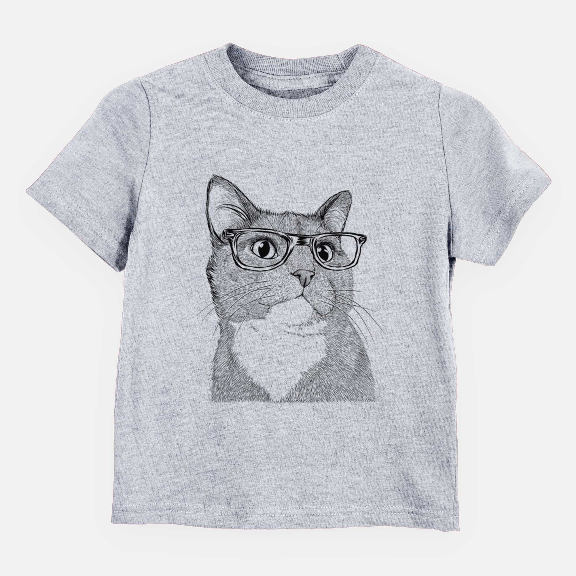 Chic Gizmo the Grey Cat - Kids/Youth/Toddler Shirt