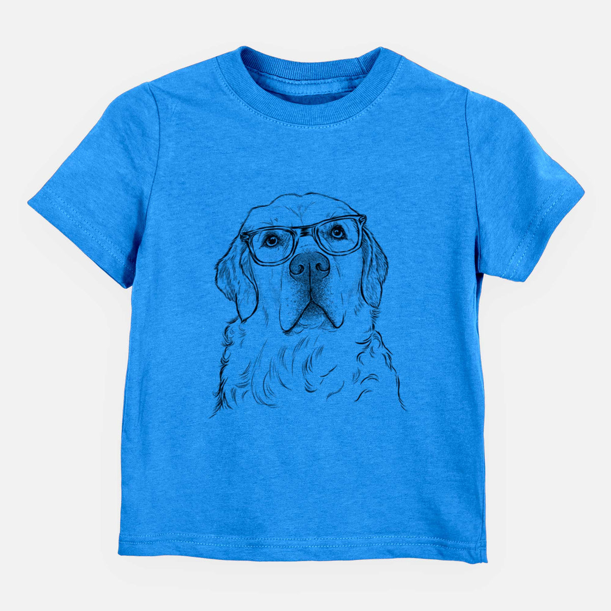 Chic Hank the Irish Cream Golden Retriever - Kids/Youth/Toddler Shirt