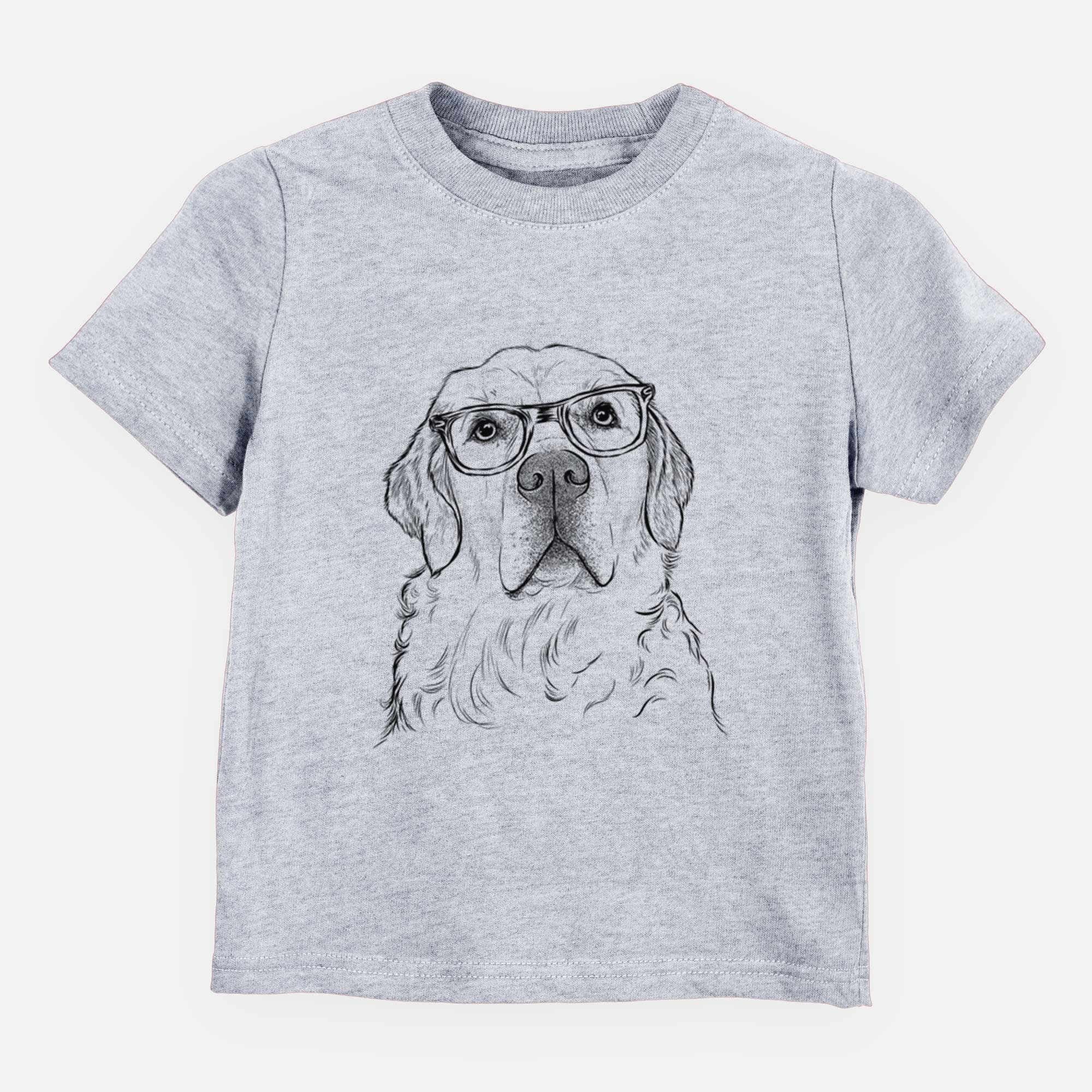 Chic Hank the Irish Cream Golden Retriever - Kids/Youth/Toddler Shirt