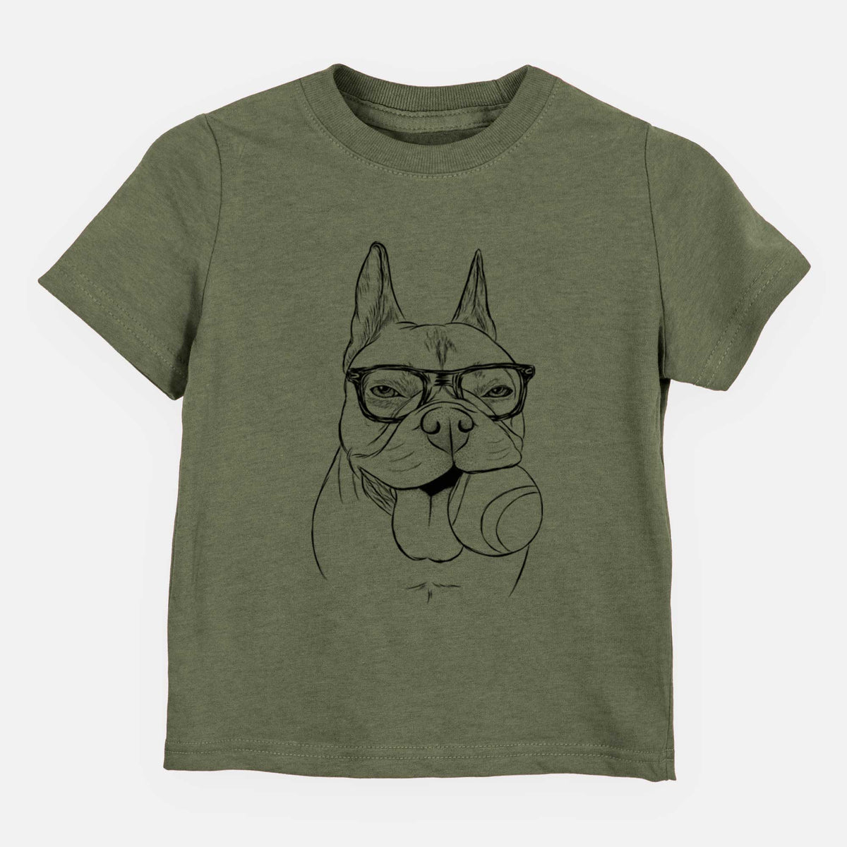 Chic Happy Franco the French Bulldog - Kids/Youth/Toddler Shirt