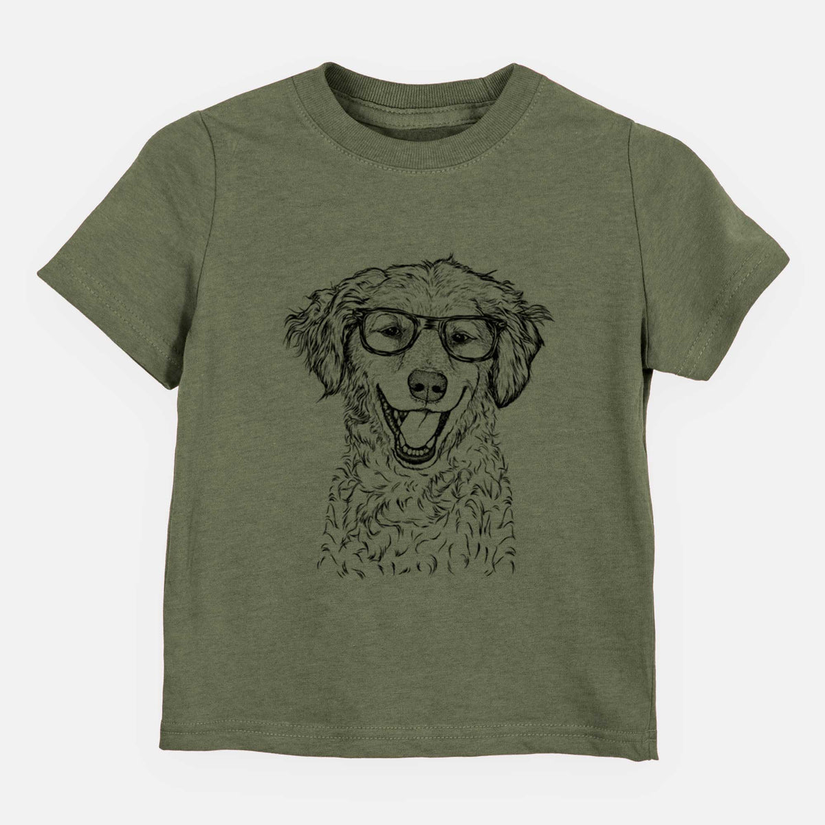 Chic Happy Otis the Miniature Goldendoodle - Kids/Youth/Toddler Shirt