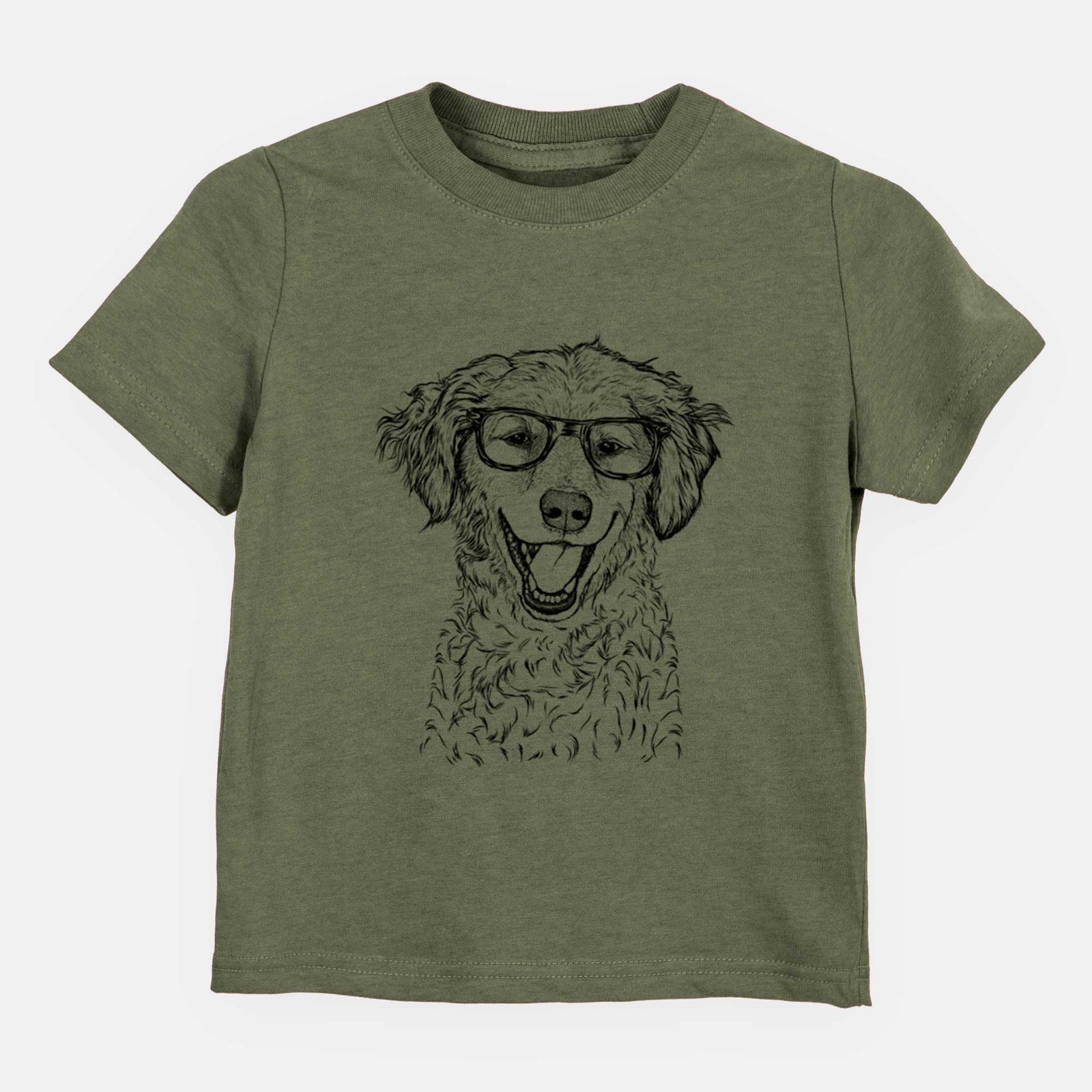 Chic Happy Otis the Miniature Goldendoodle - Kids/Youth/Toddler Shirt