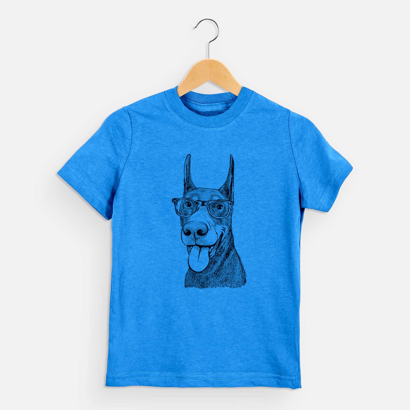 Chic Happy Sunny the Doberman Pinscher - Kids/Youth/Toddler Shirt