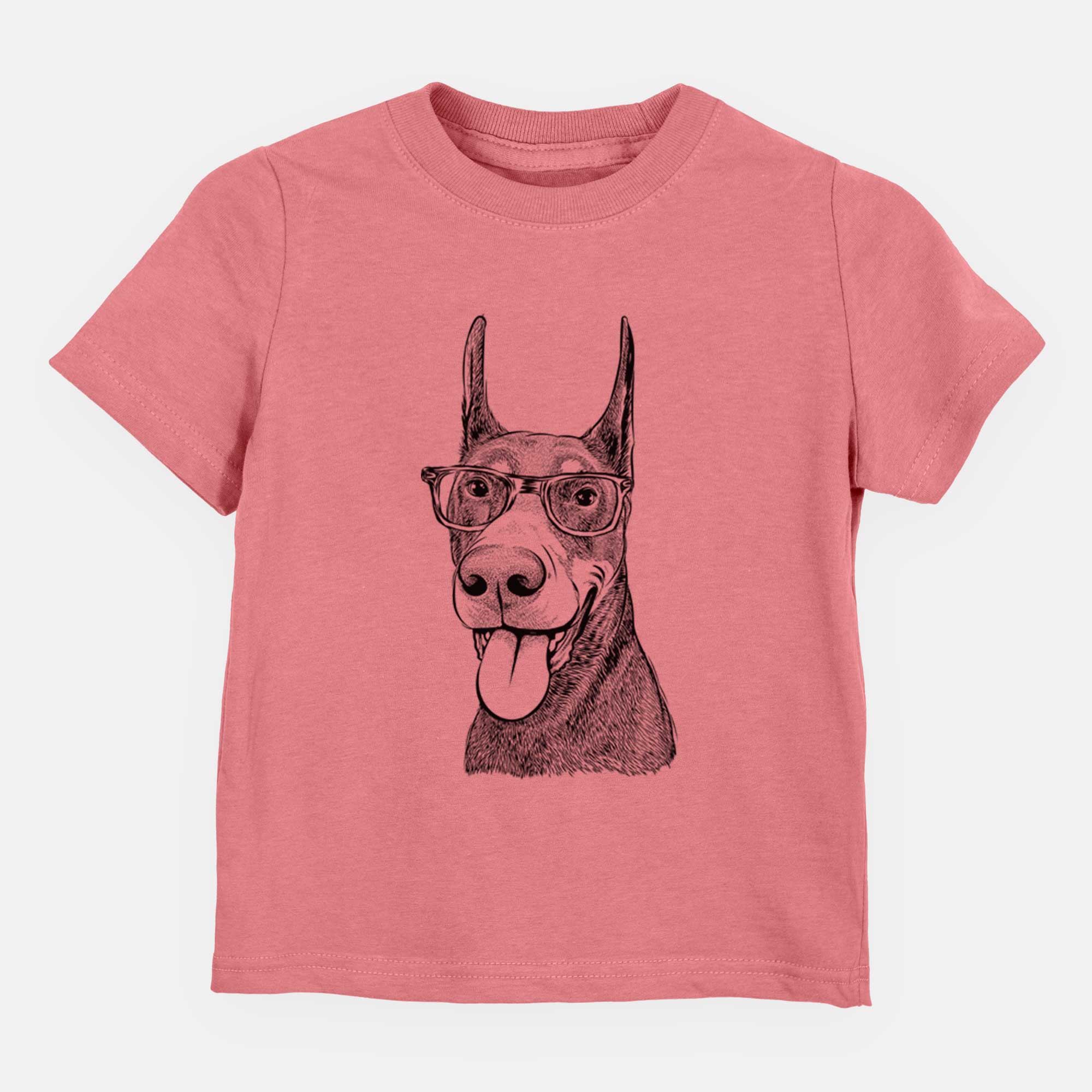 Chic Happy Sunny the Doberman Pinscher - Kids/Youth/Toddler Shirt