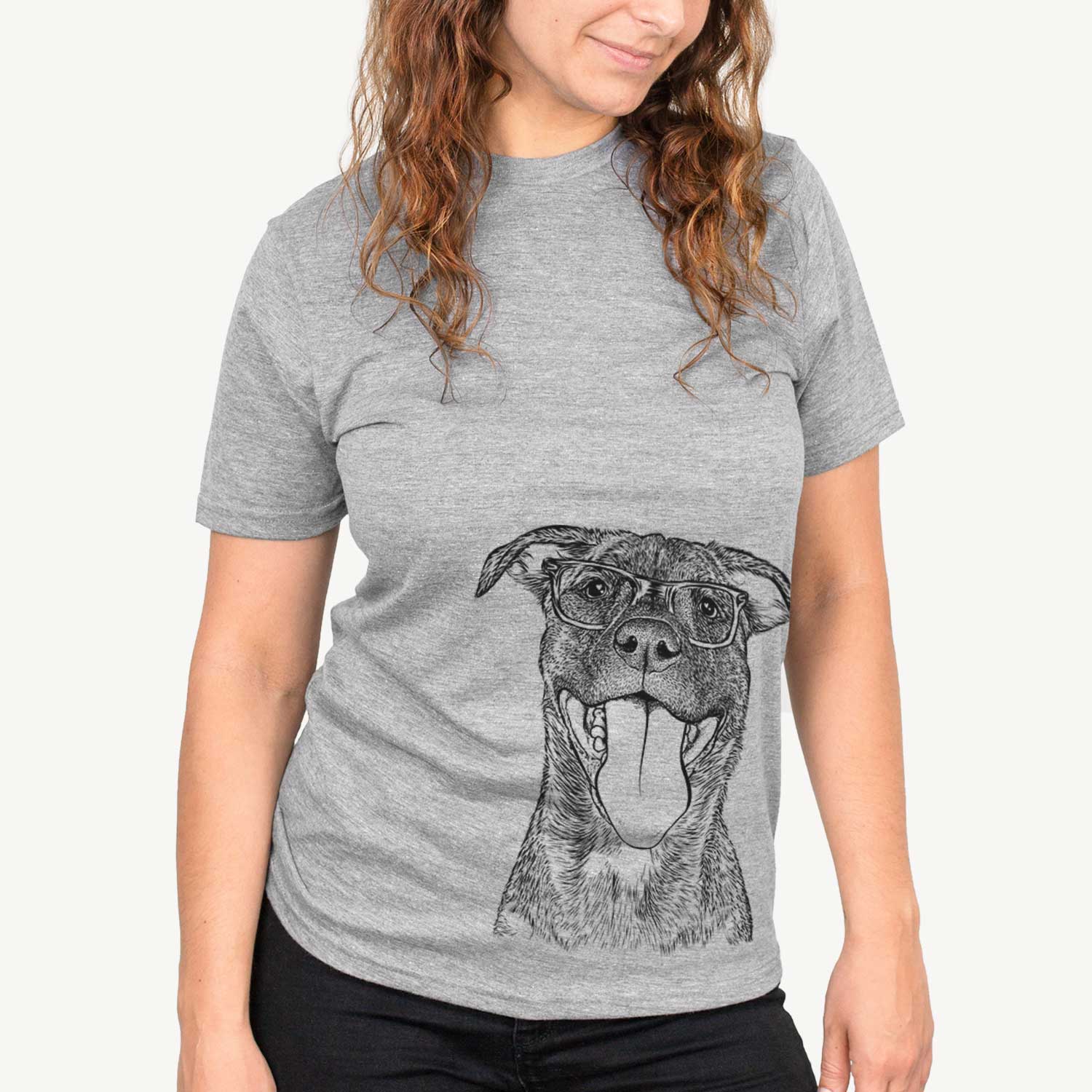 Harley the Pitbull Mix - Unisex Crewneck