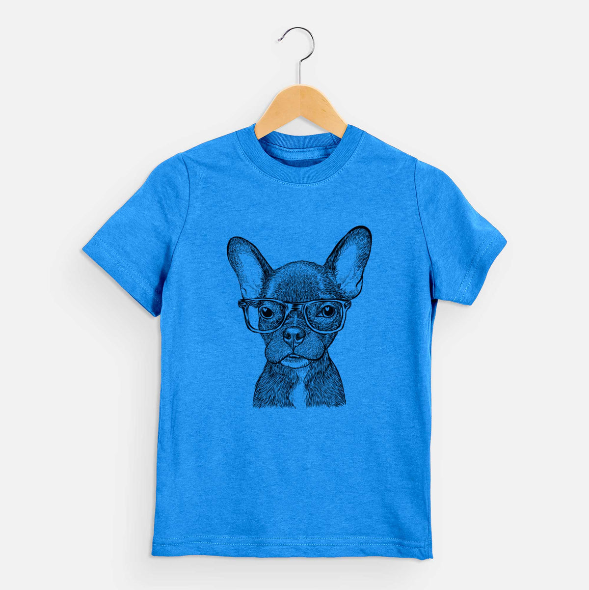 Chic Henry the French Bulldog - Kids/Youth/Toddler Shirt