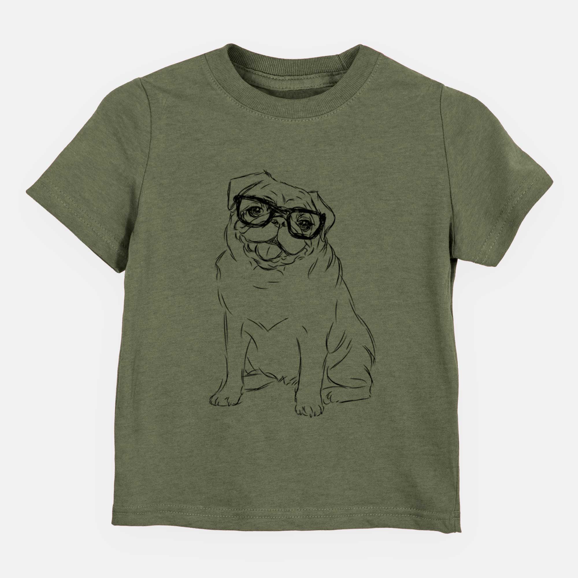Chic Higgins the Pug - Kids/Youth/Toddler Shirt
