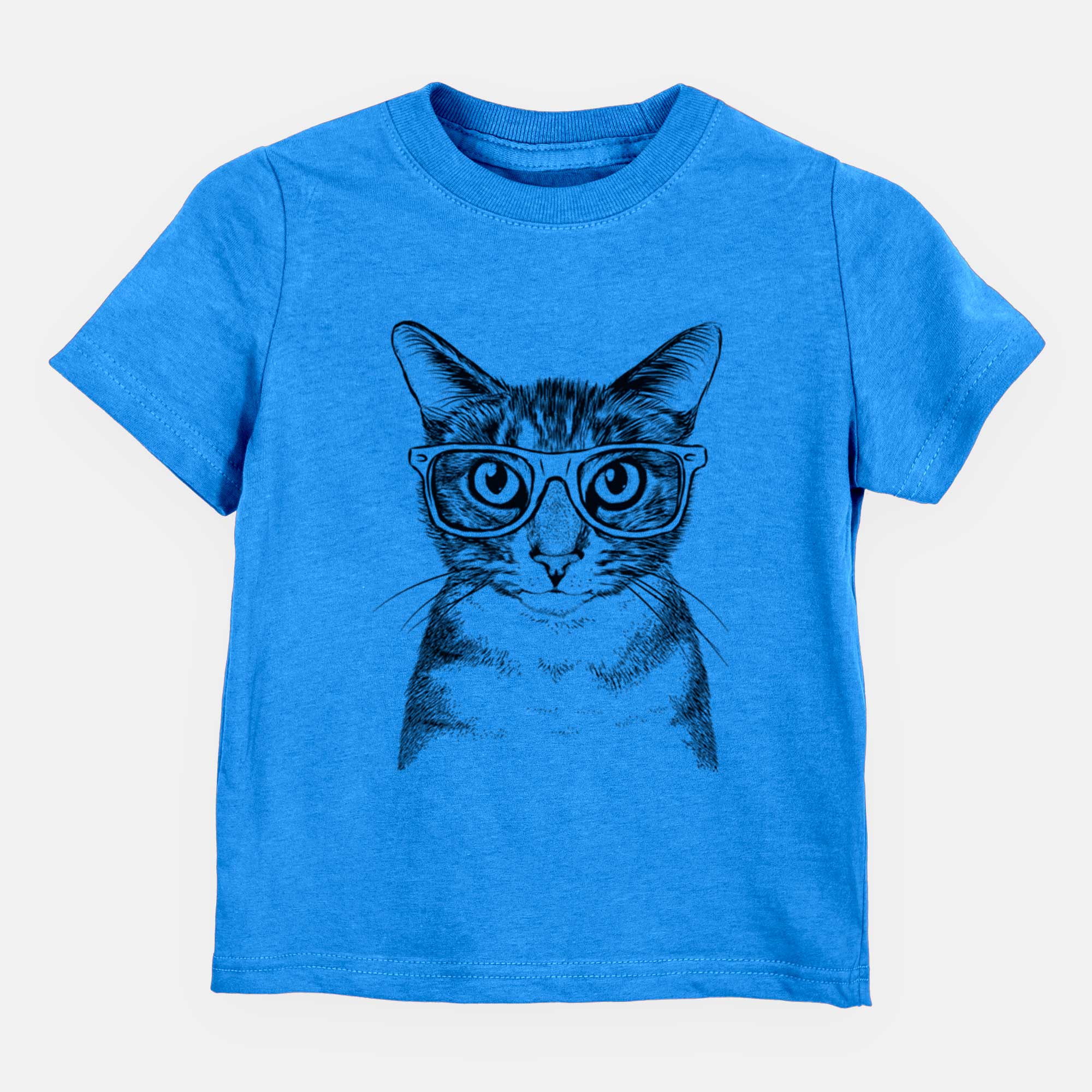 Chic Hobbes the Tabby Cat - Kids/Youth/Toddler Shirt