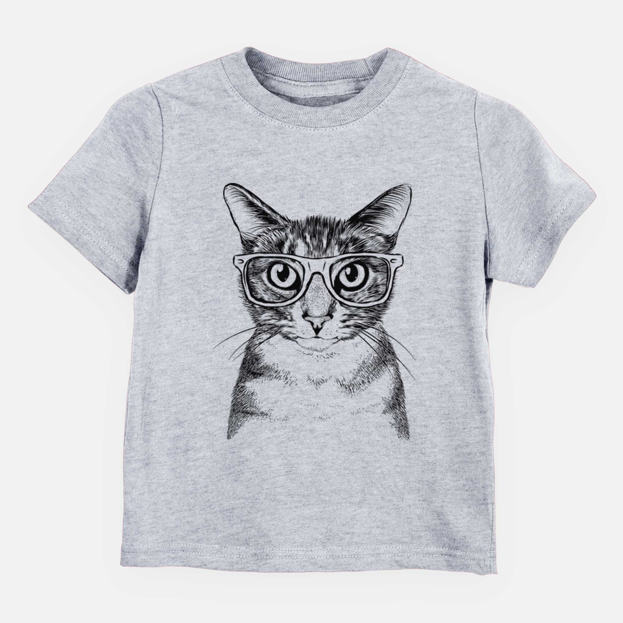 Chic Hobbes the Tabby Cat - Kids/Youth/Toddler Shirt