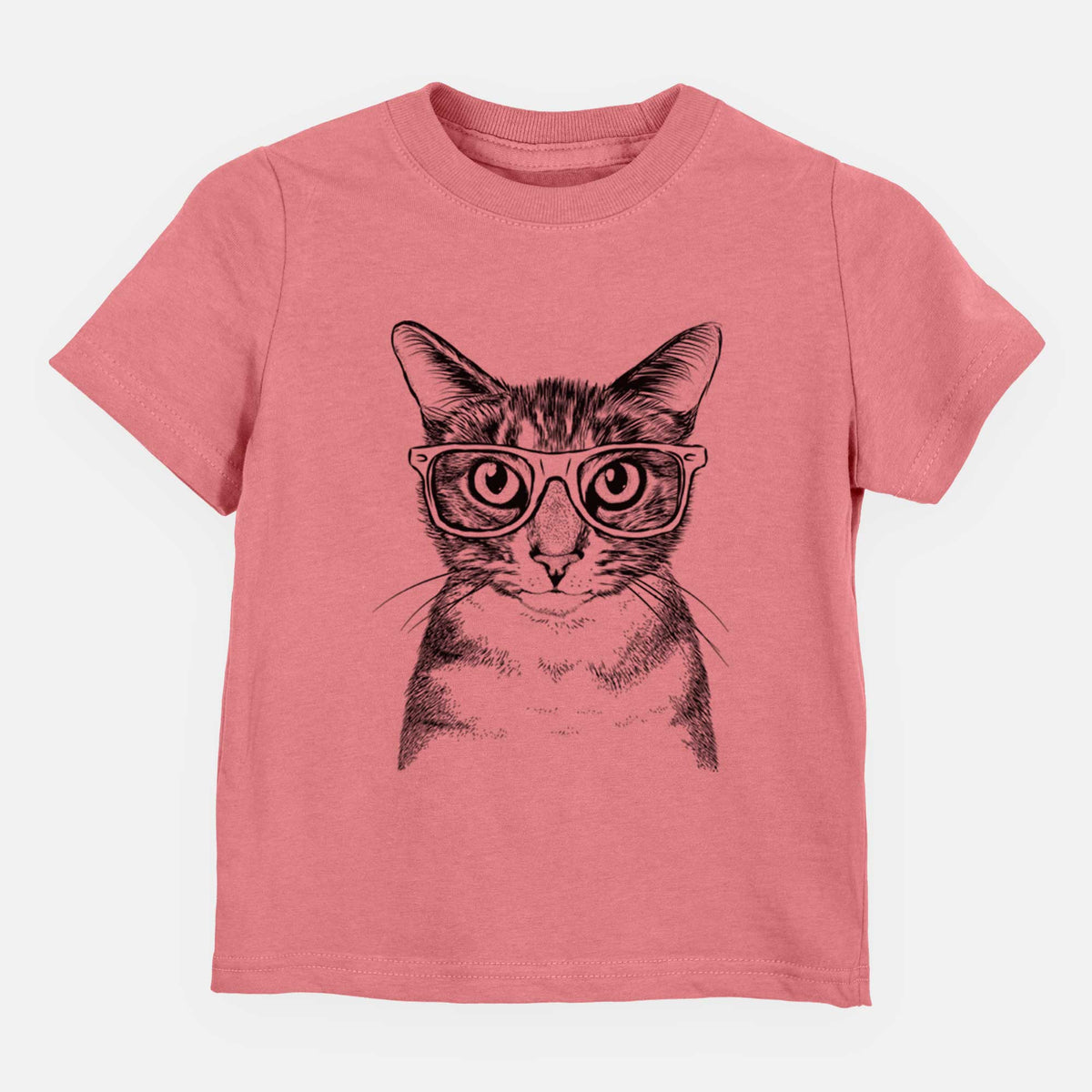 Chic Hobbes the Tabby Cat - Kids/Youth/Toddler Shirt