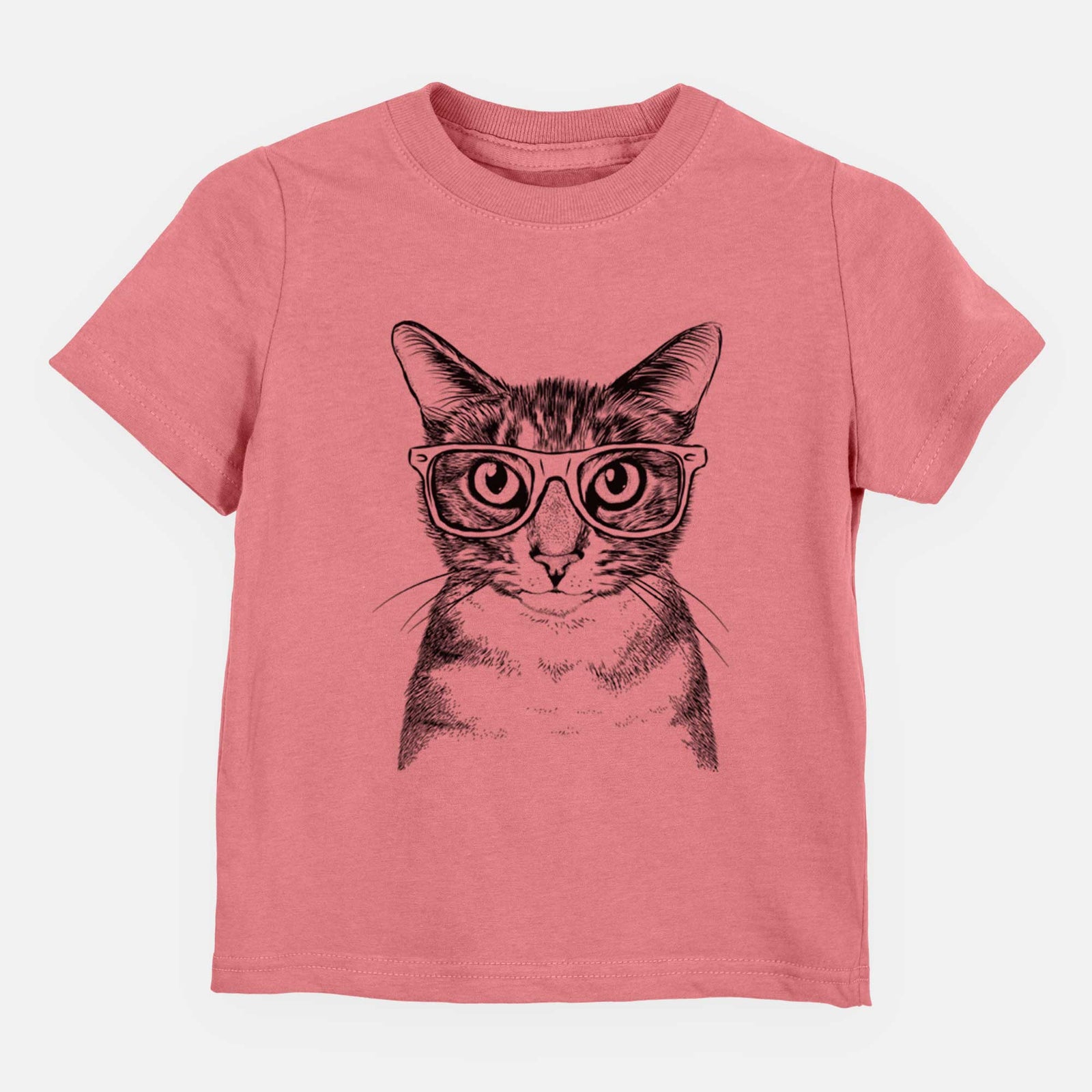 Chic Hobbes the Tabby Cat - Kids/Youth/Toddler Shirt