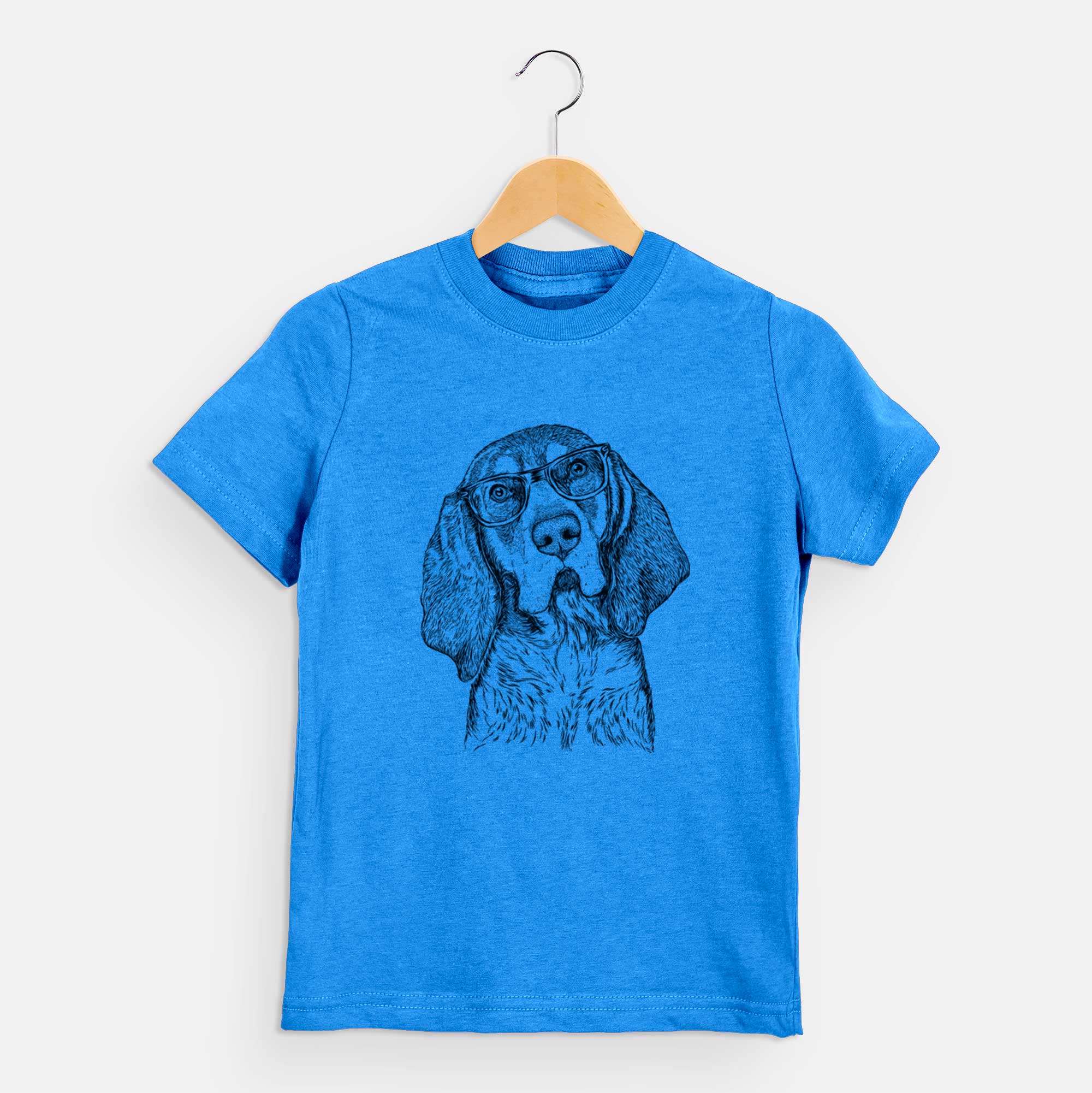 Chic Huck the Bluetick Coonhound - Kids/Youth/Toddler Shirt