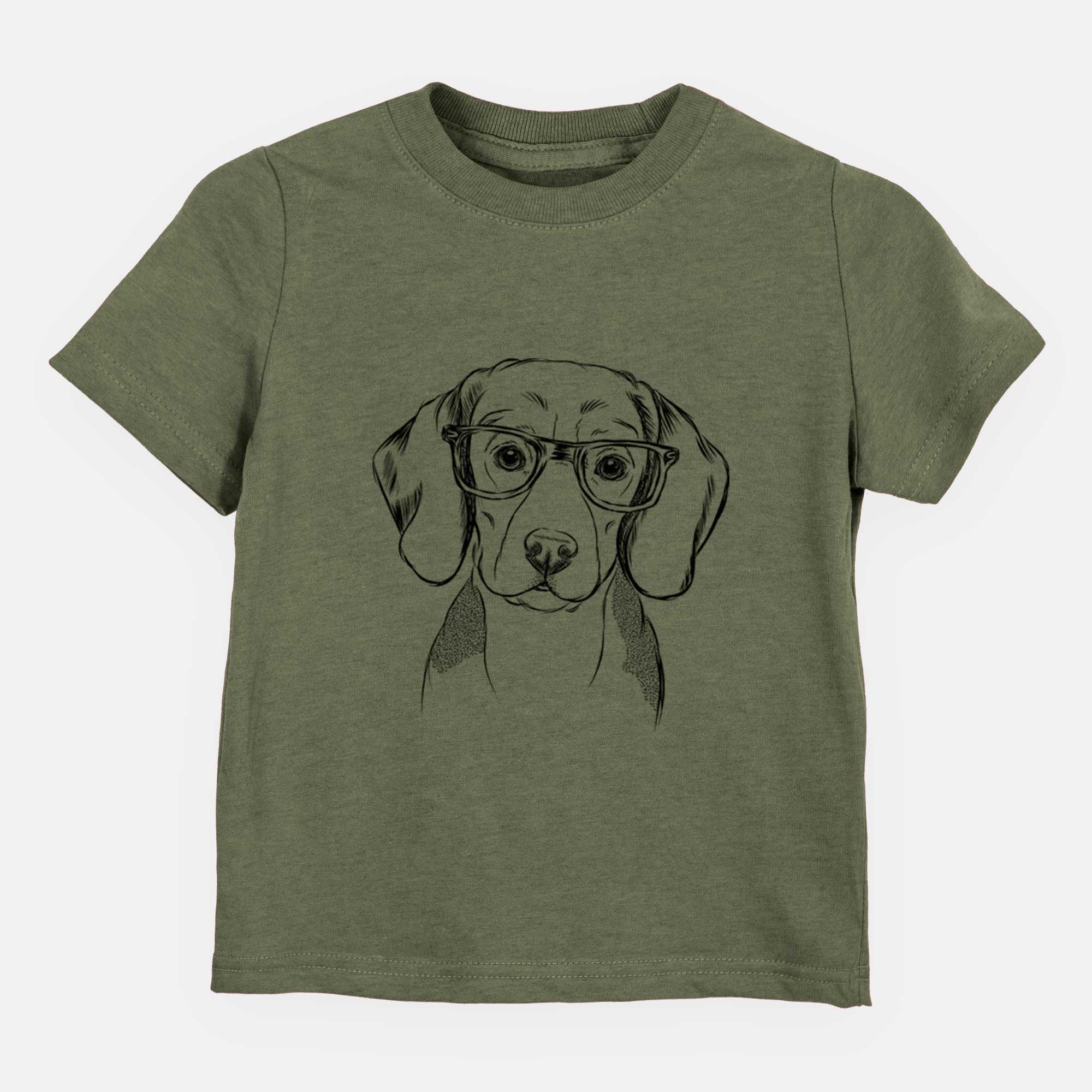 Chic Jake the Beagle - Kids/Youth/Toddler Shirt