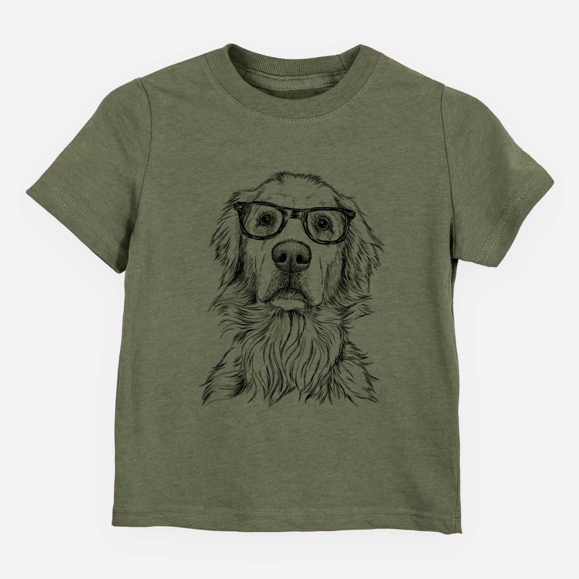 Chic Jake-aroni the Golden Retriever - Kids/Youth/Toddler Shirt