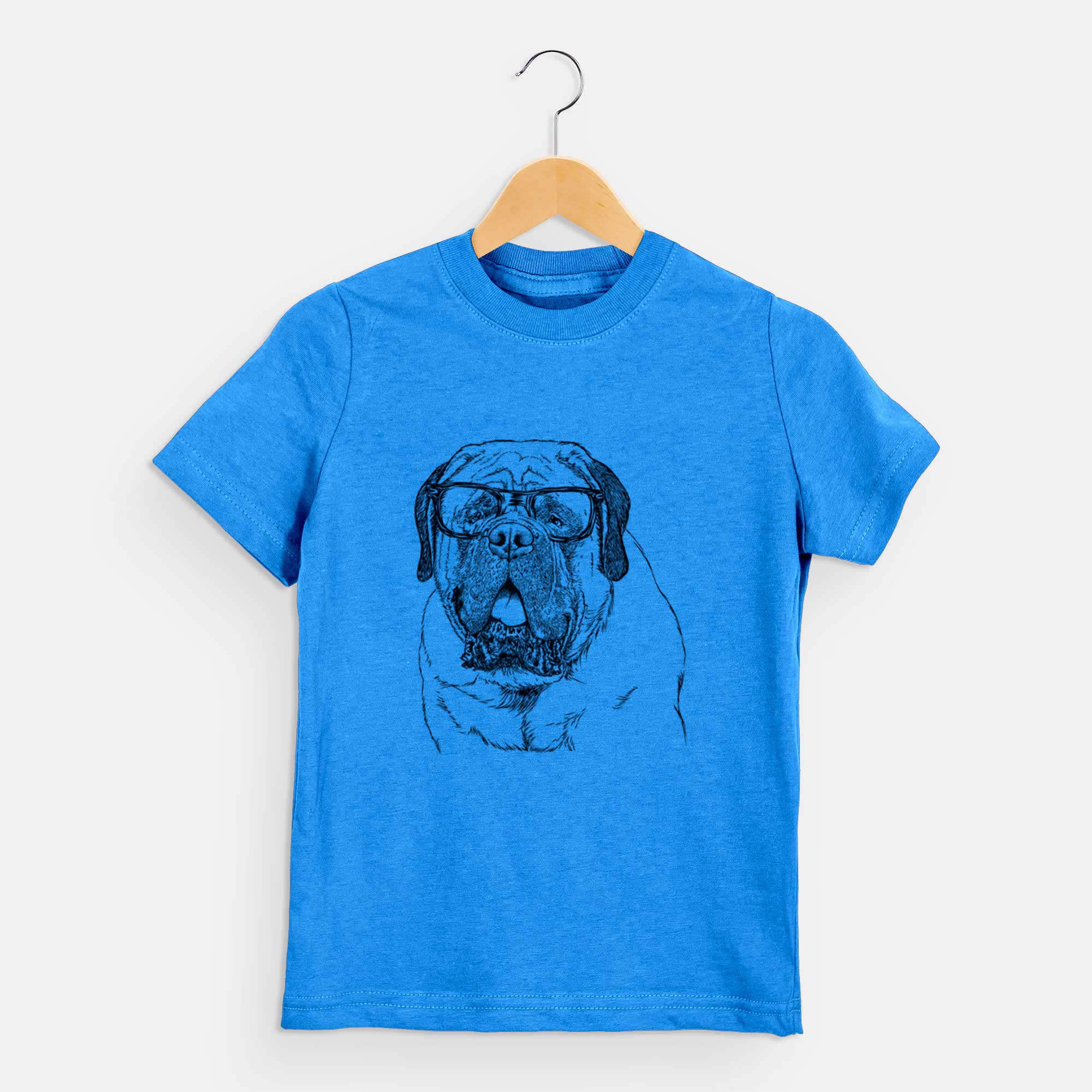 Chic Jed the English Mastiff - Kids/Youth/Toddler Shirt