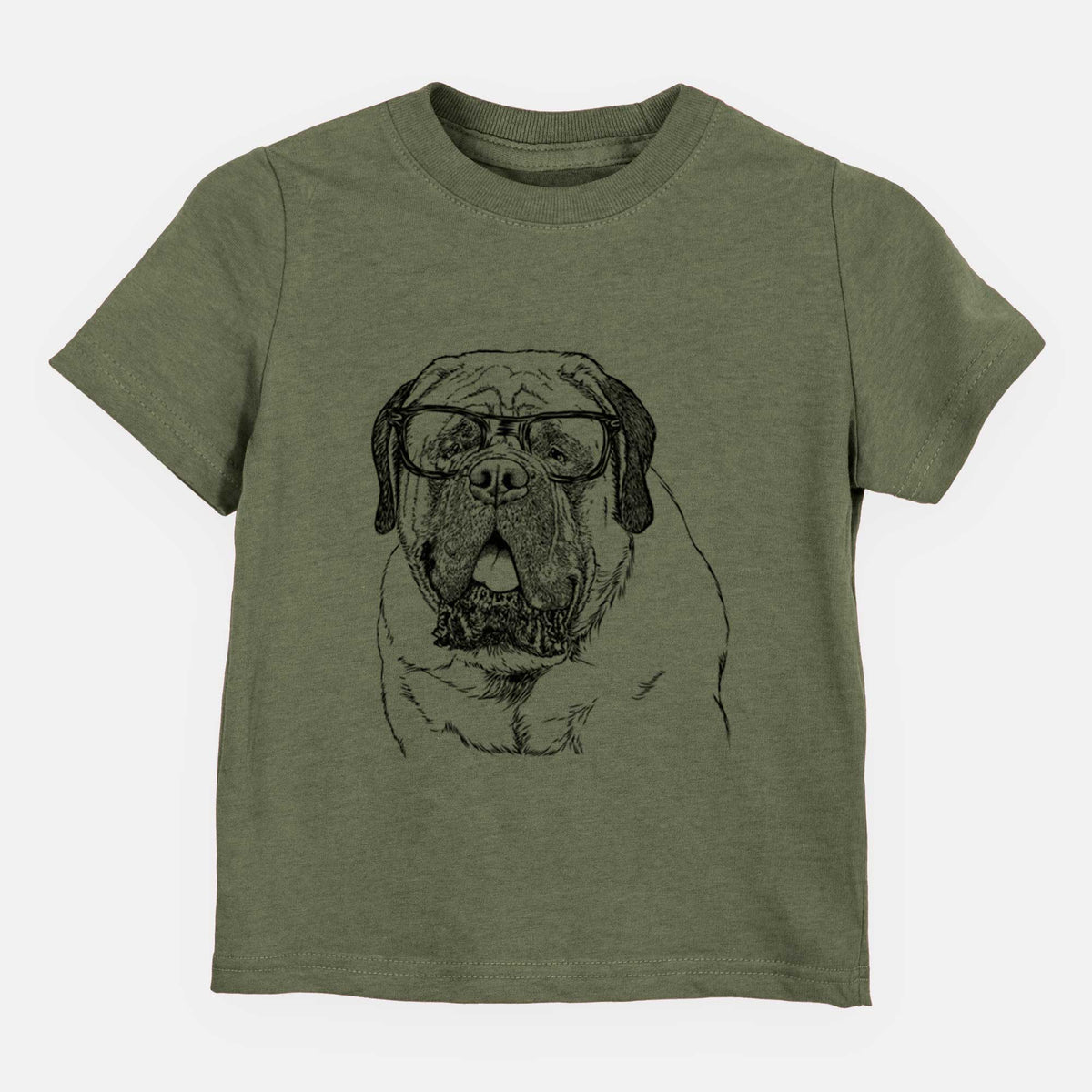 Chic Jed the English Mastiff - Kids/Youth/Toddler Shirt