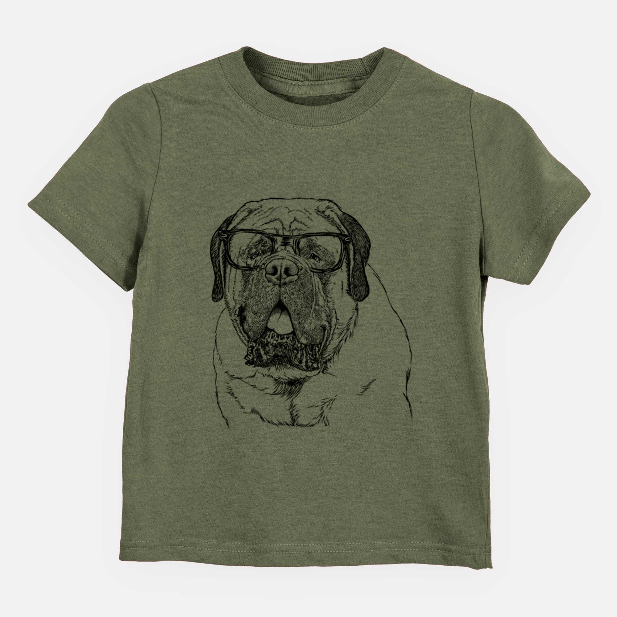 Chic Jed the English Mastiff - Kids/Youth/Toddler Shirt