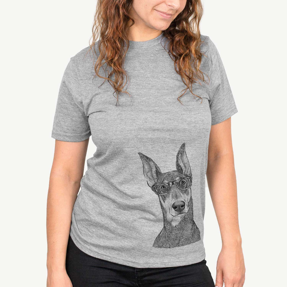 Jenna the Doberman Pinscher - Unisex Crewneck