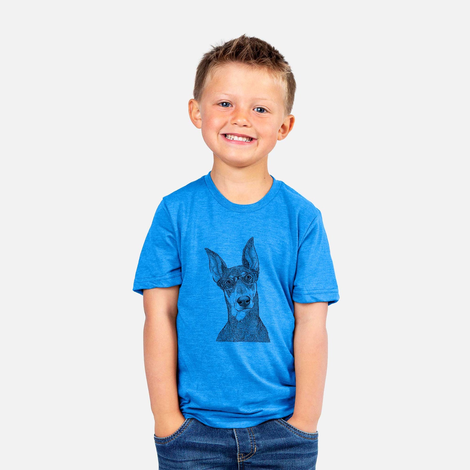 Chic Jenna the Doberman Pinscher - Kids/Youth/Toddler Shirt