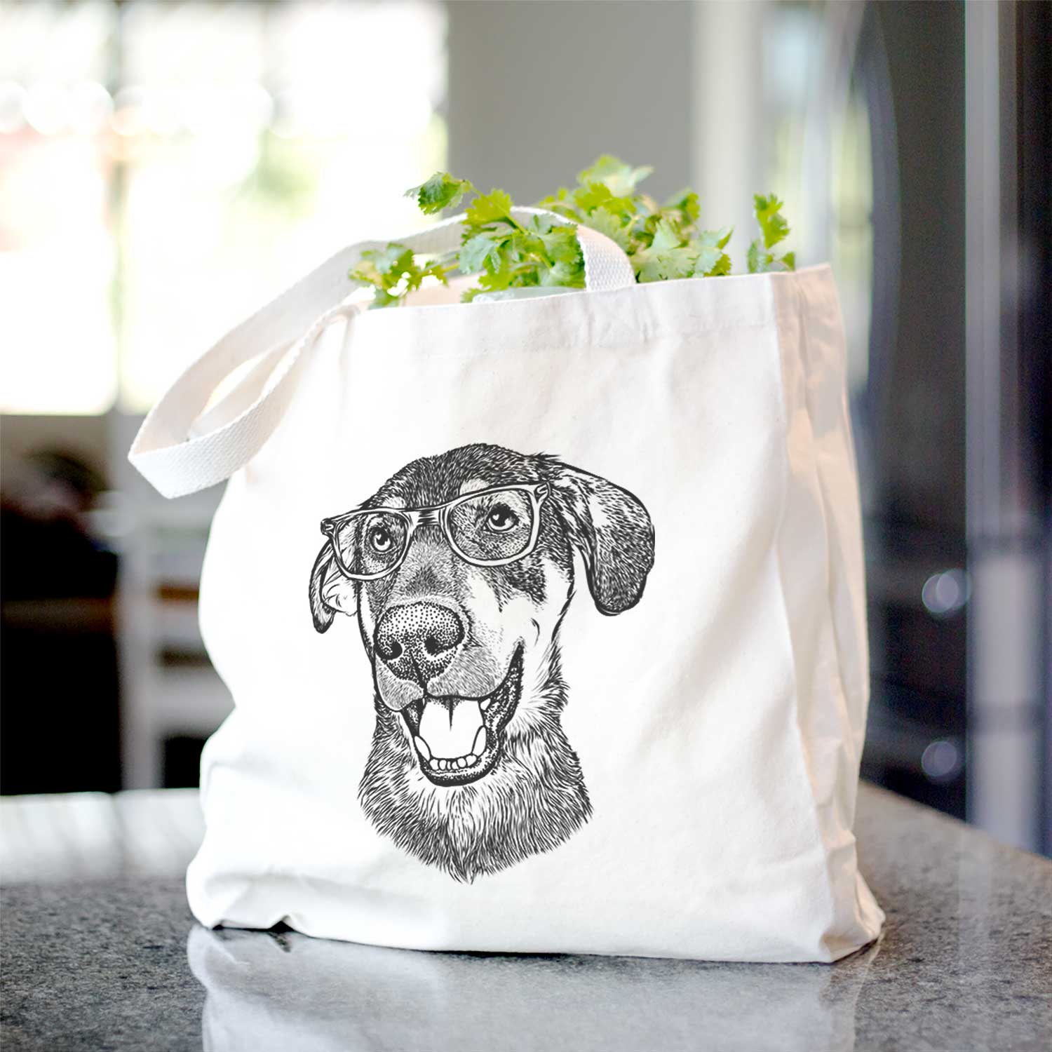 Jet the Mixed Breed - Tote Bag