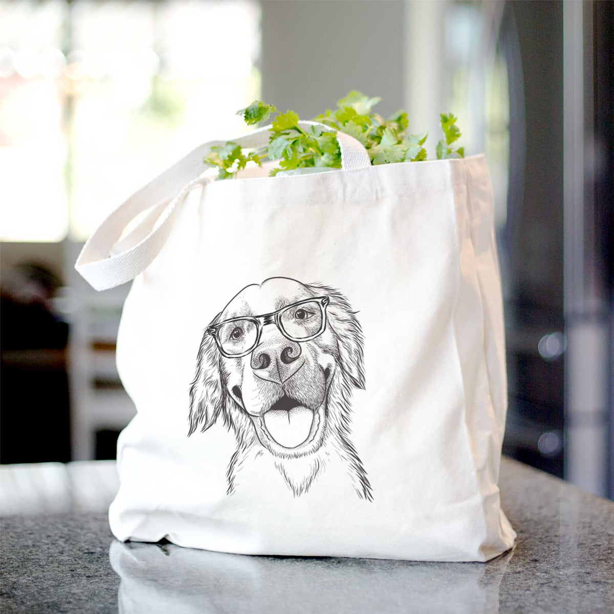 Jordy the Golden Retriever - Tote Bag