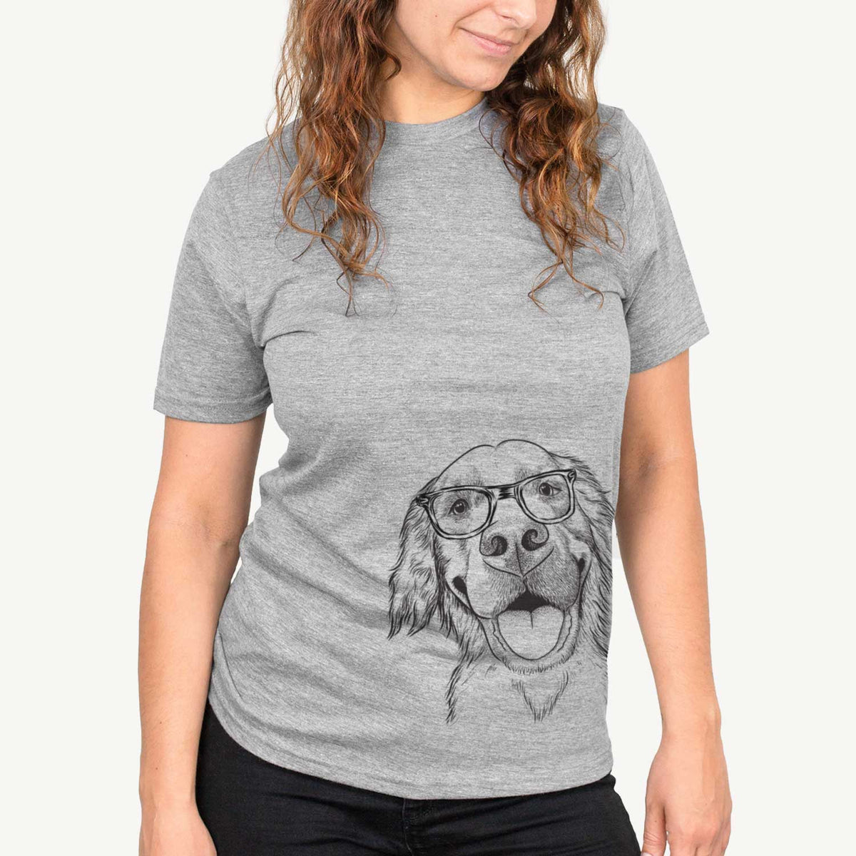 Jordy the Golden Retriever - Unisex Crewneck