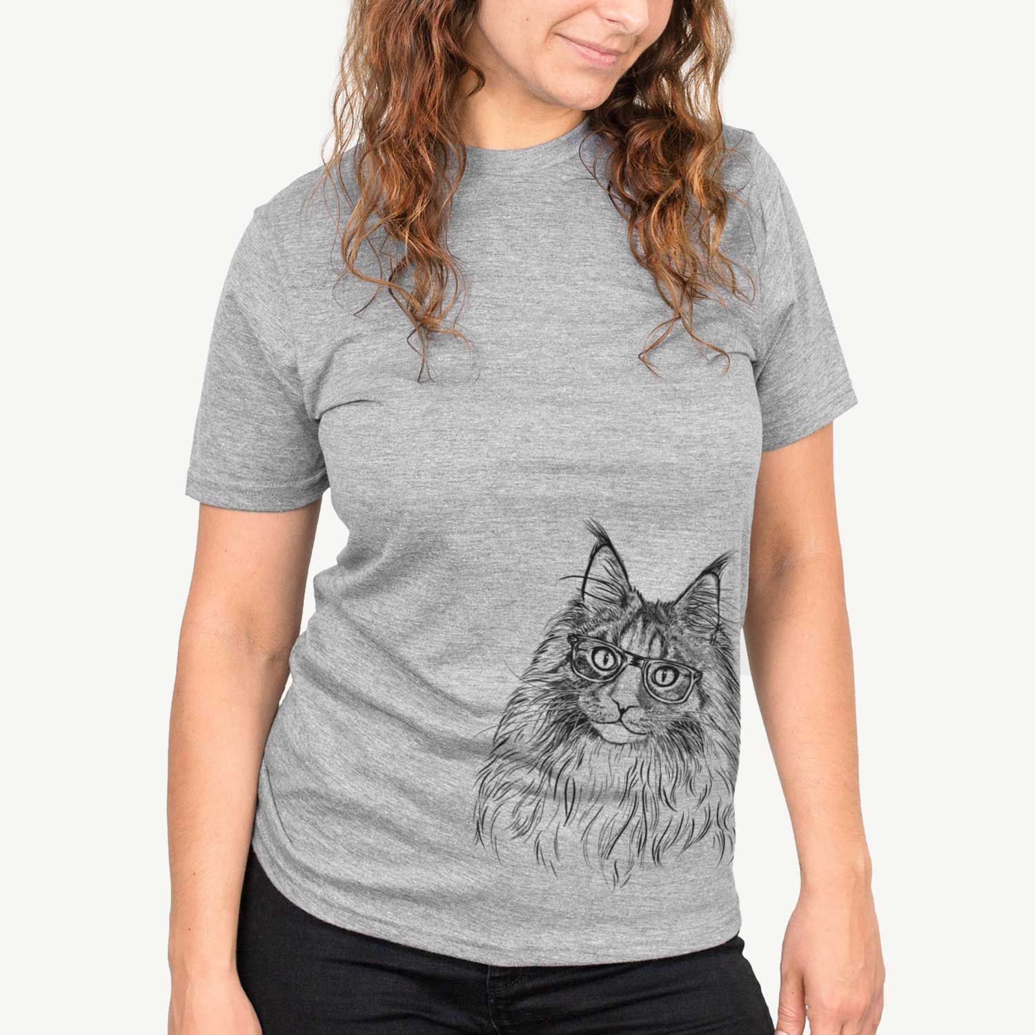 Kiki the Maine Coon Cat - Unisex Crewneck