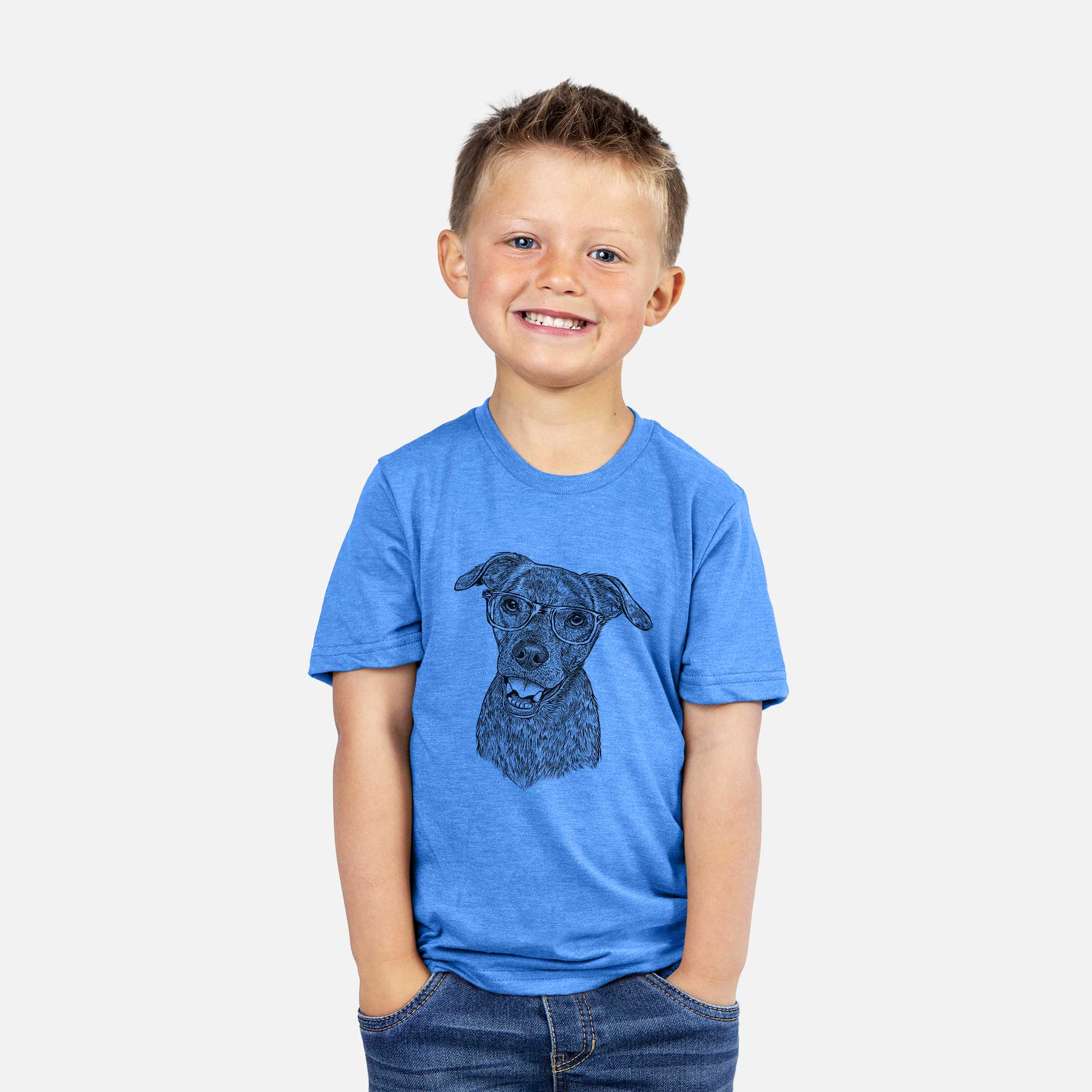 Chic Kirby the Mountain Cur Mix - Kids/Youth/Toddler Shirt