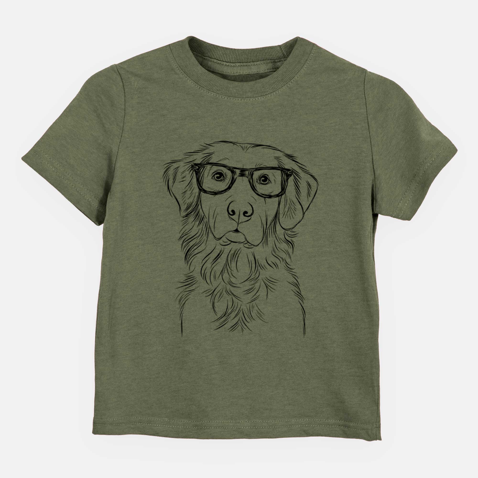 Chic Linden the Golden Retriever - Kids/Youth/Toddler Shirt