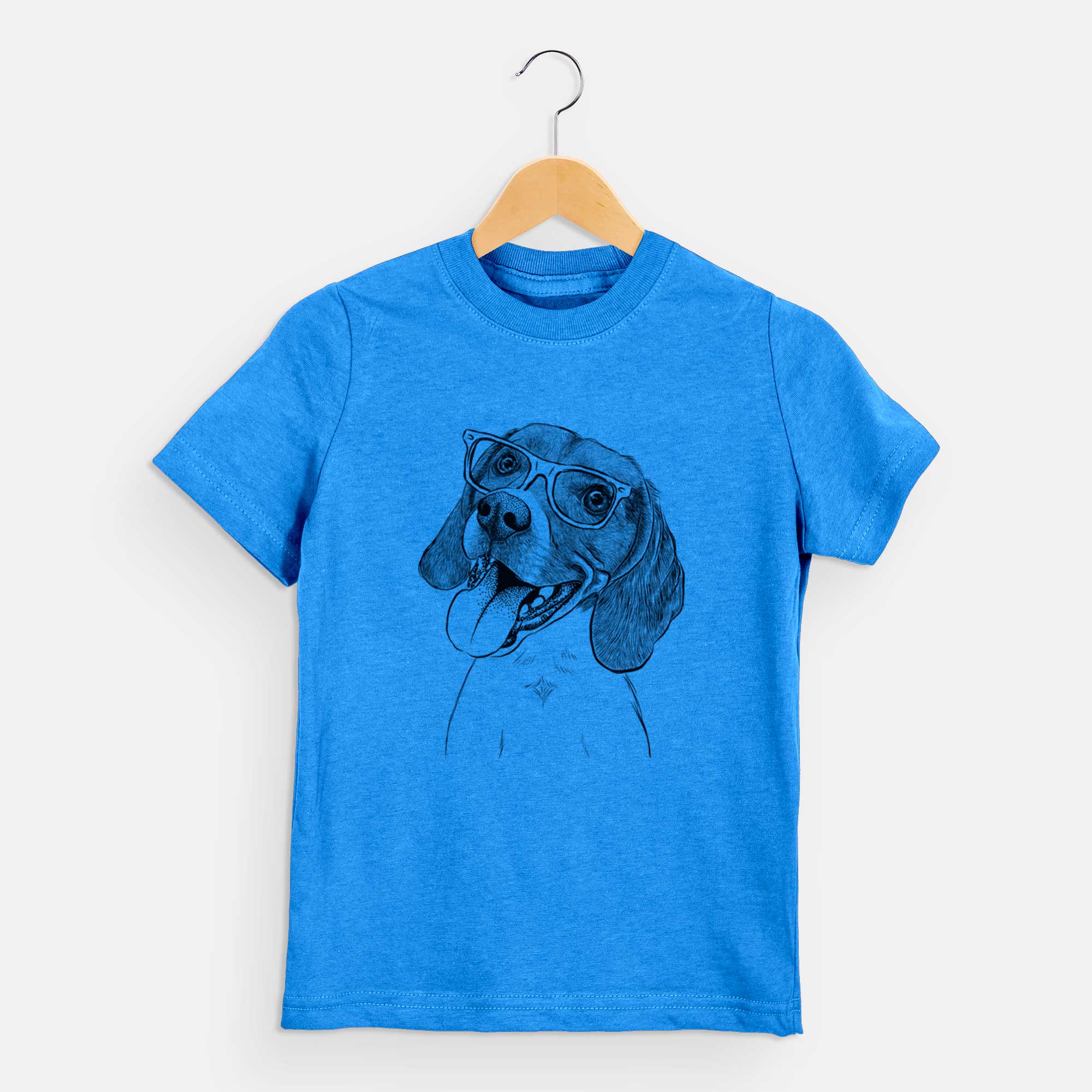 Chic Little Bandit the Beagle - Kids/Youth/Toddler Shirt