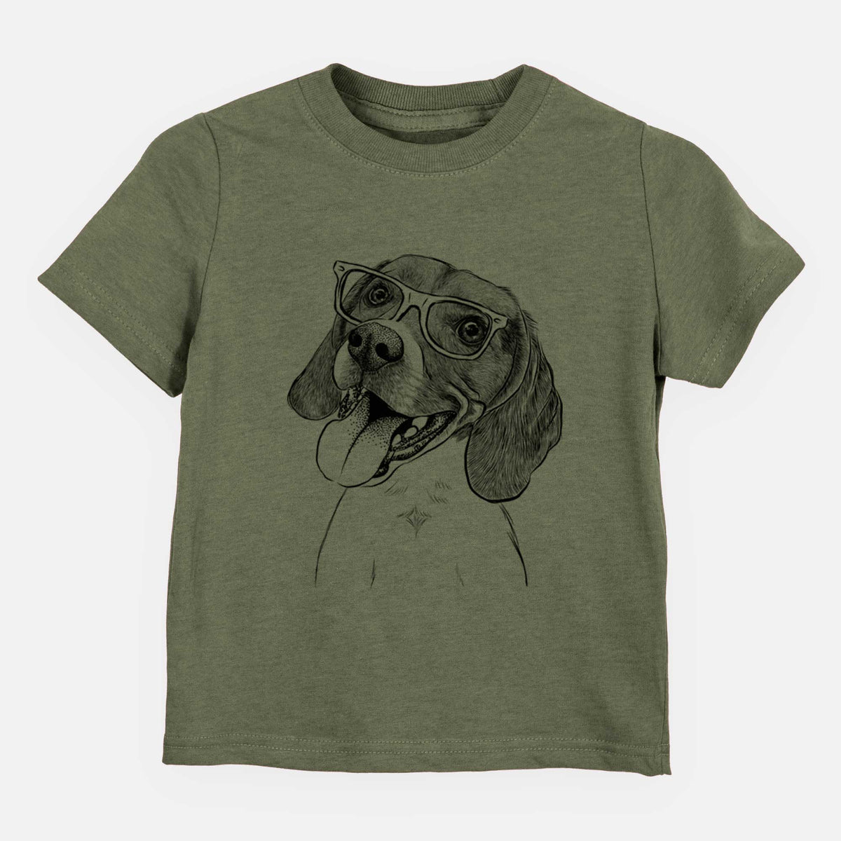 Chic Little Bandit the Beagle - Kids/Youth/Toddler Shirt