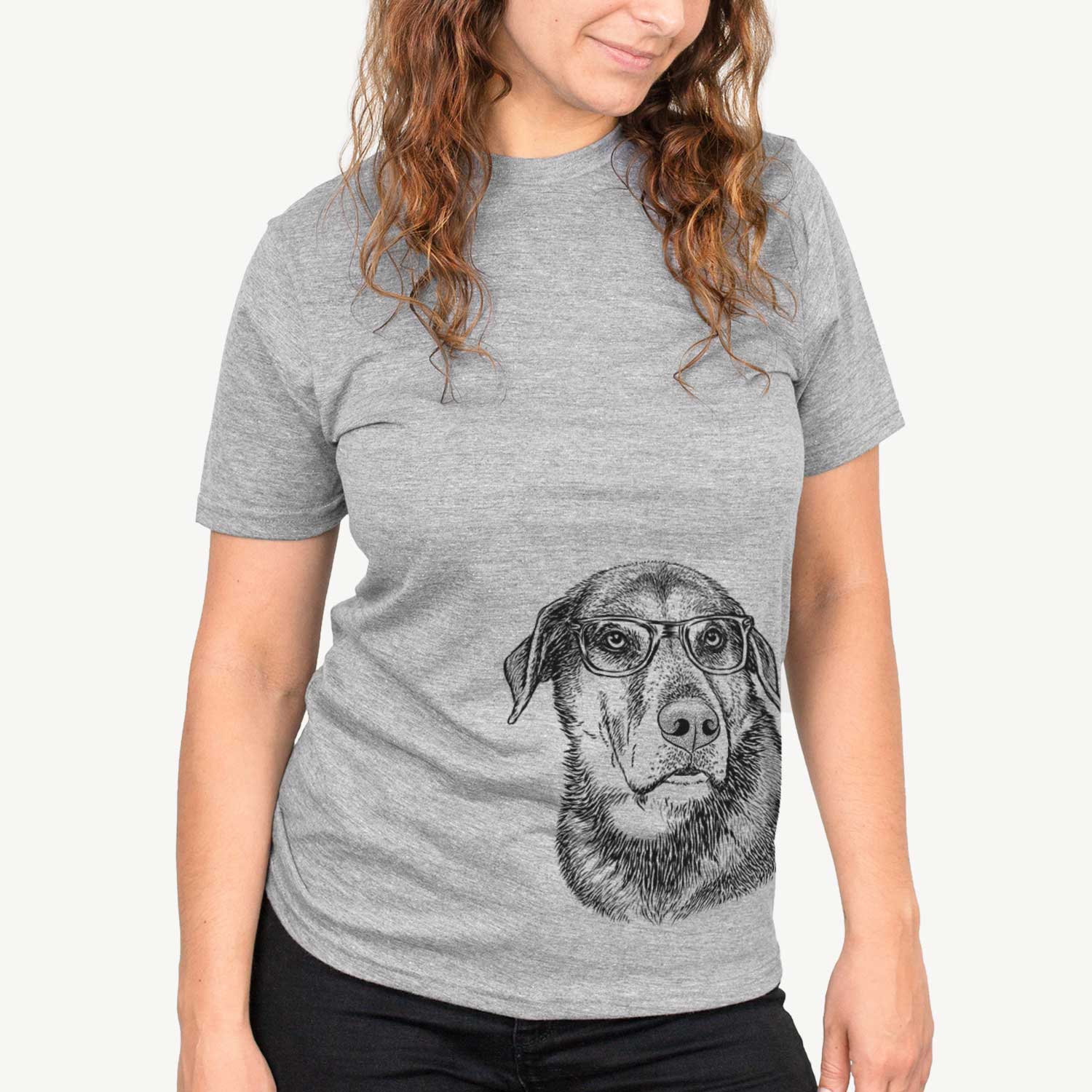 Lobo the Shepherd Mix - Unisex Crewneck