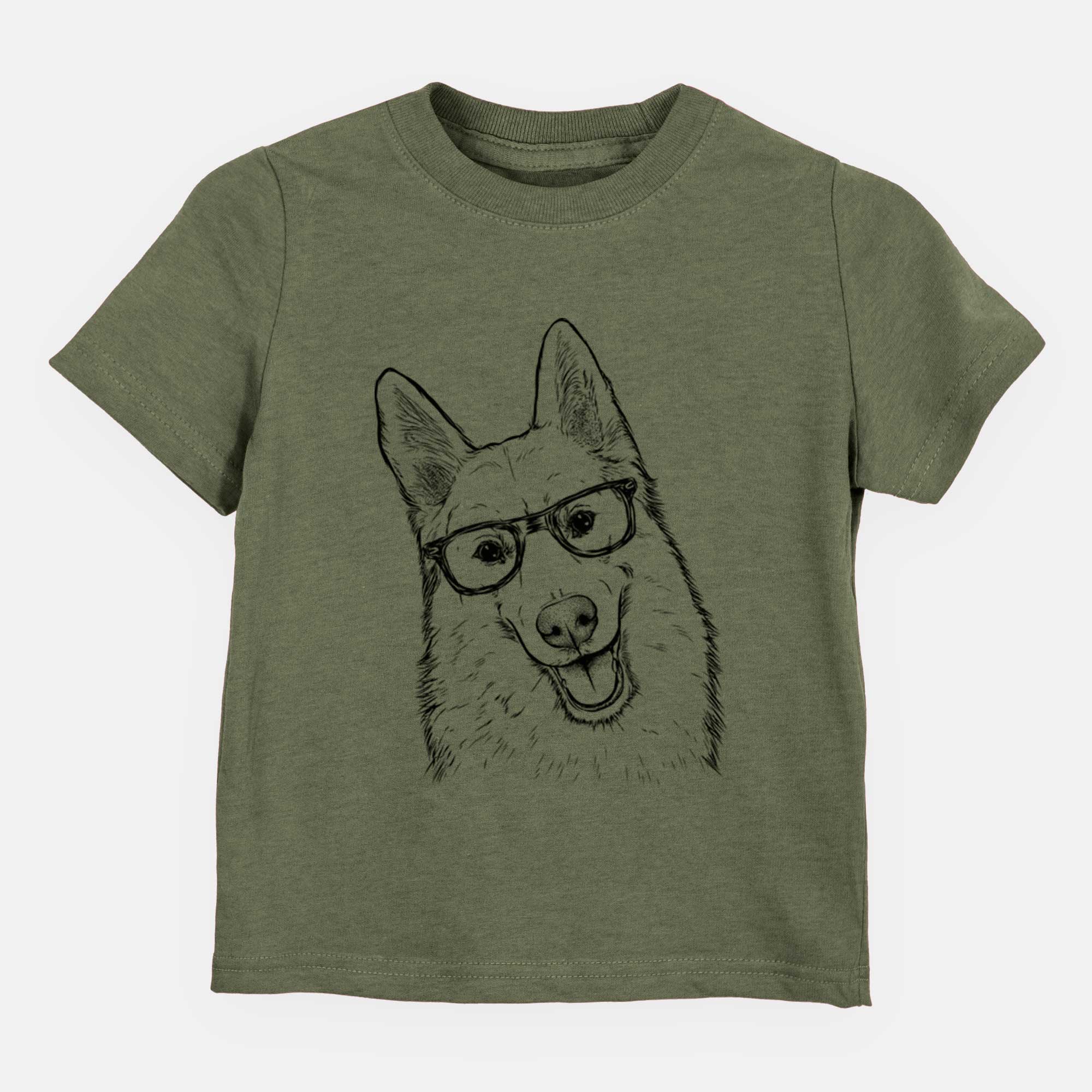 Chic Loki the Husky Shepherd Mix - Kids/Youth/Toddler Shirt